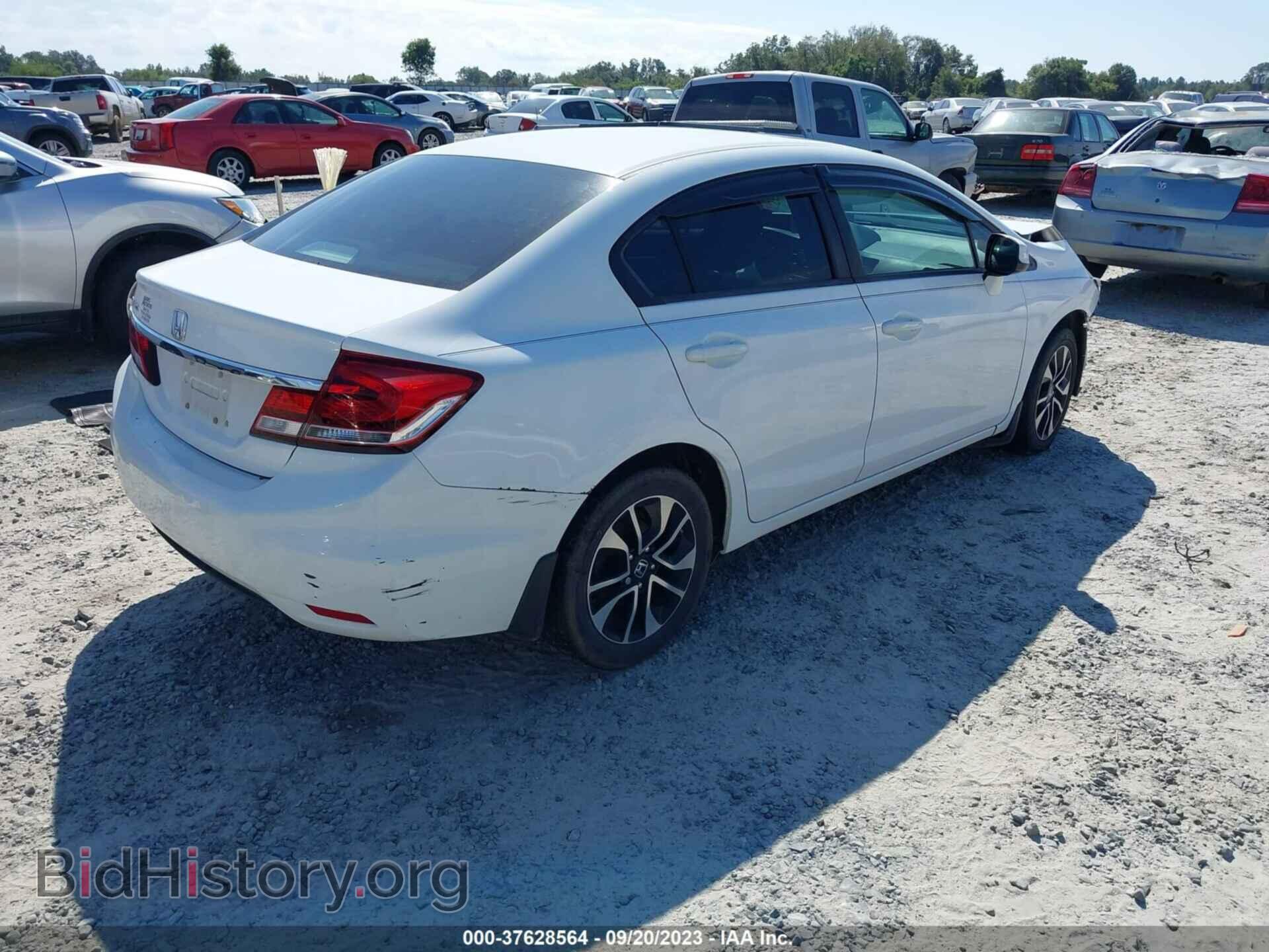 2013 HONDA CIVIC - VIN: 19XFB2F84DE085273 - Фото 4