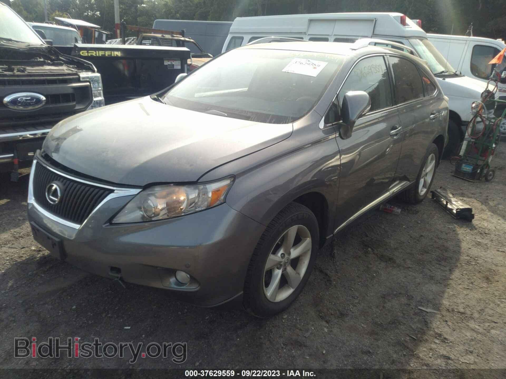 2012 LEXUS RX 350 - VIN: 2T2BK1BA3CC137096 - Фото 2