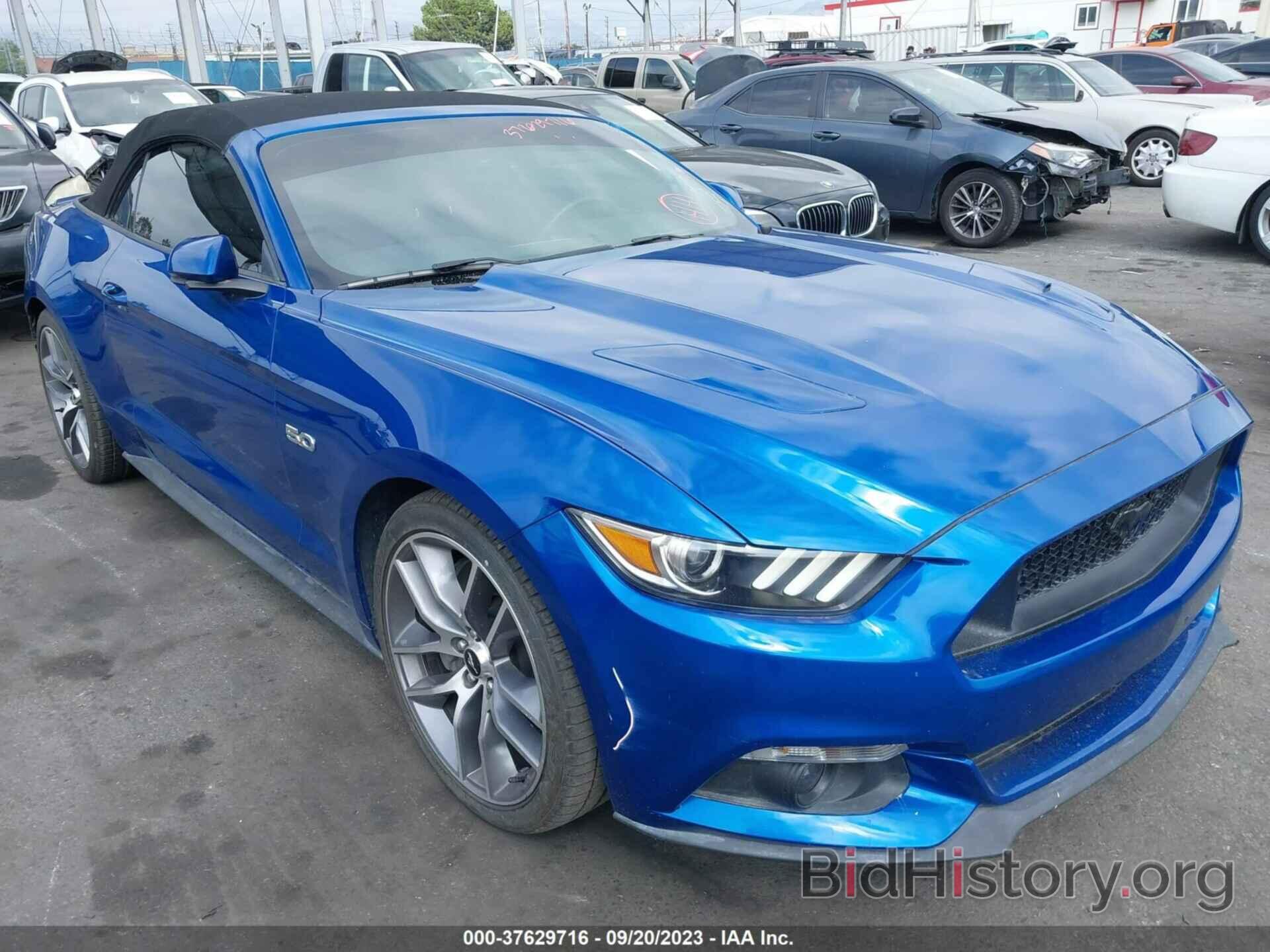 Photo 1FATP8FF5H5351980 - FORD MUSTANG 2017
