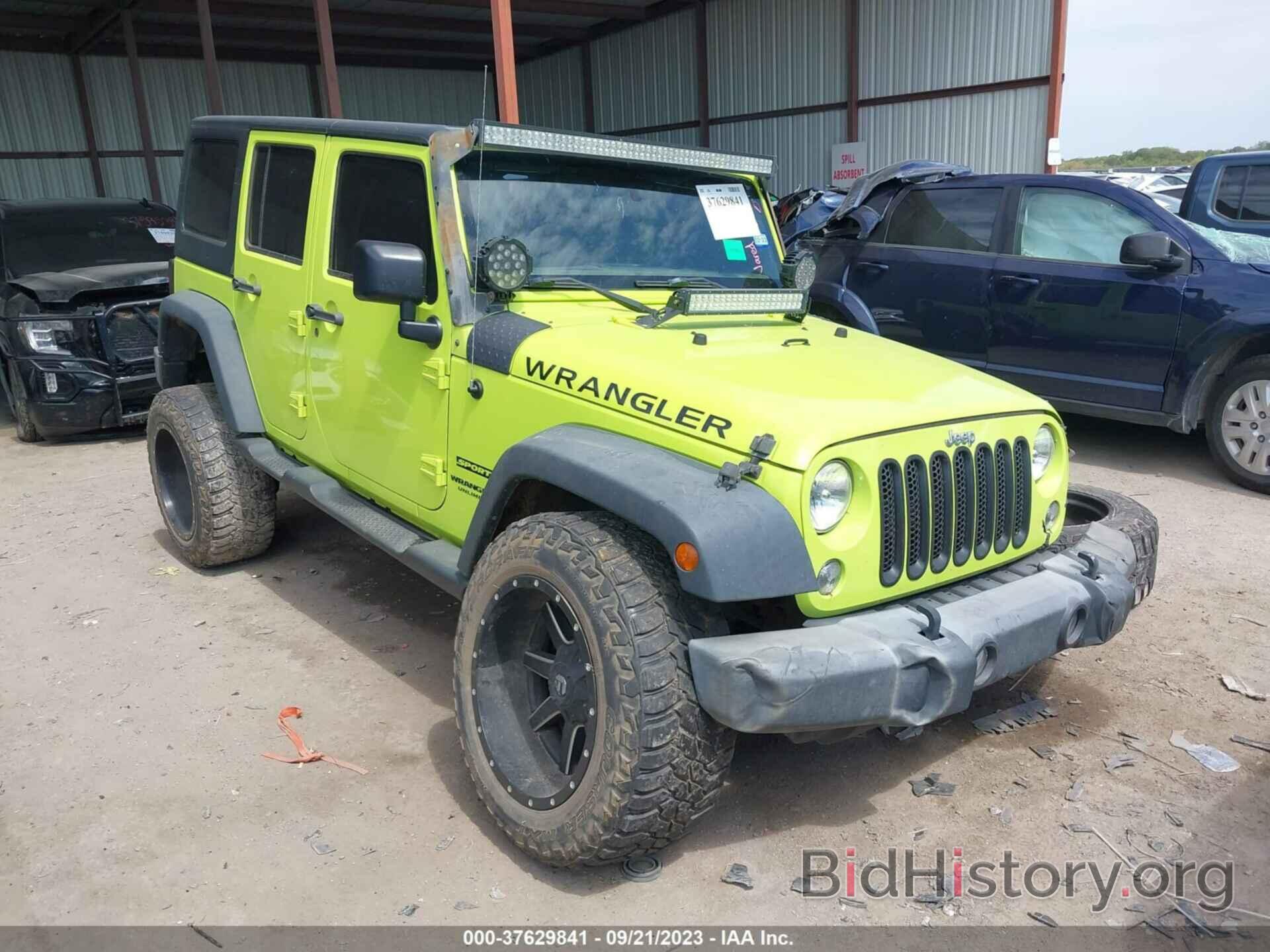 Photo 1C4BJWDG8GL278072 - JEEP WRANGLER UNLIMITED 2016