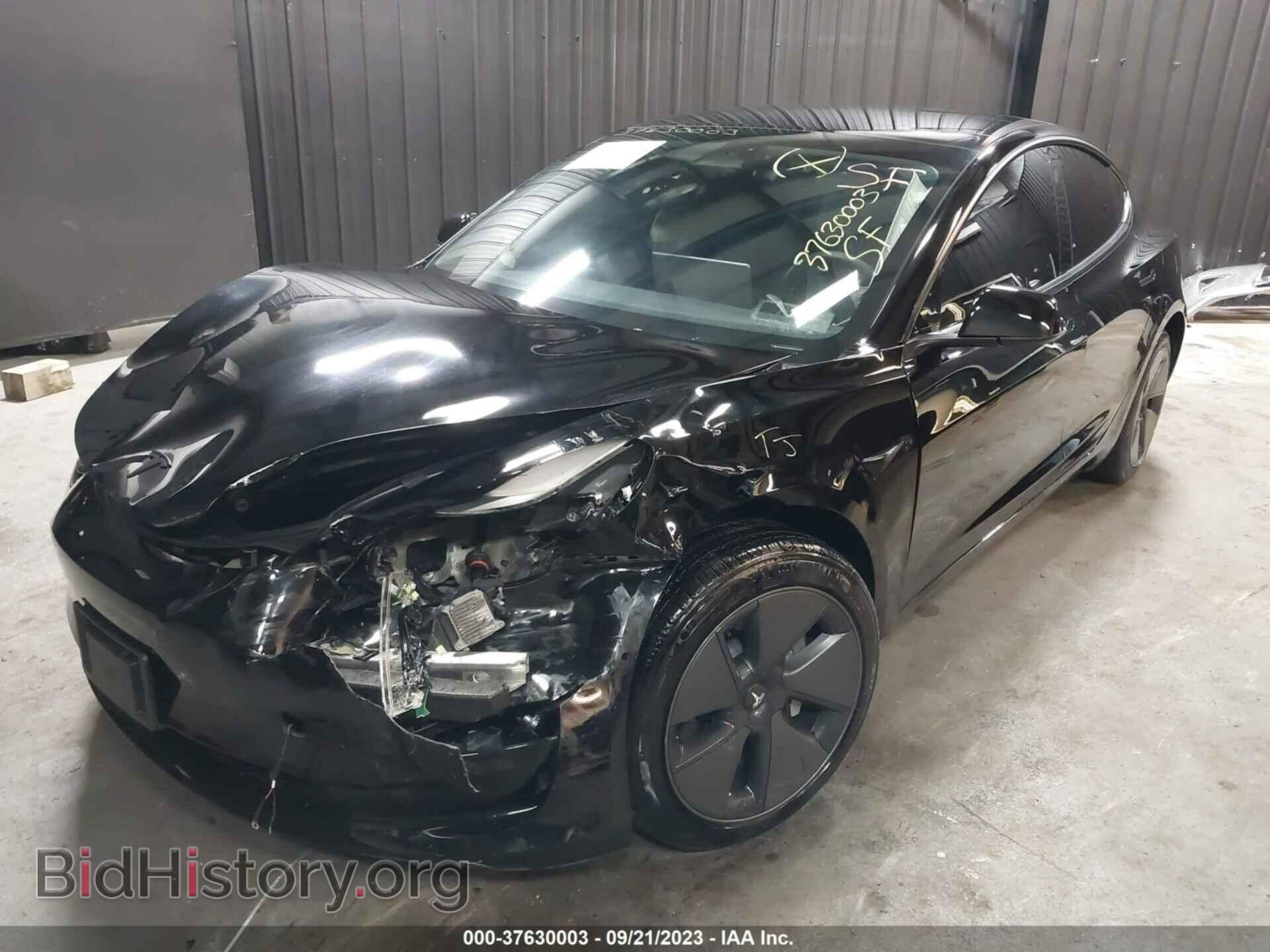 2022 TESLA MODEL 3 - VIN: 5YJ3E1EB5NF241205 - Фото 2