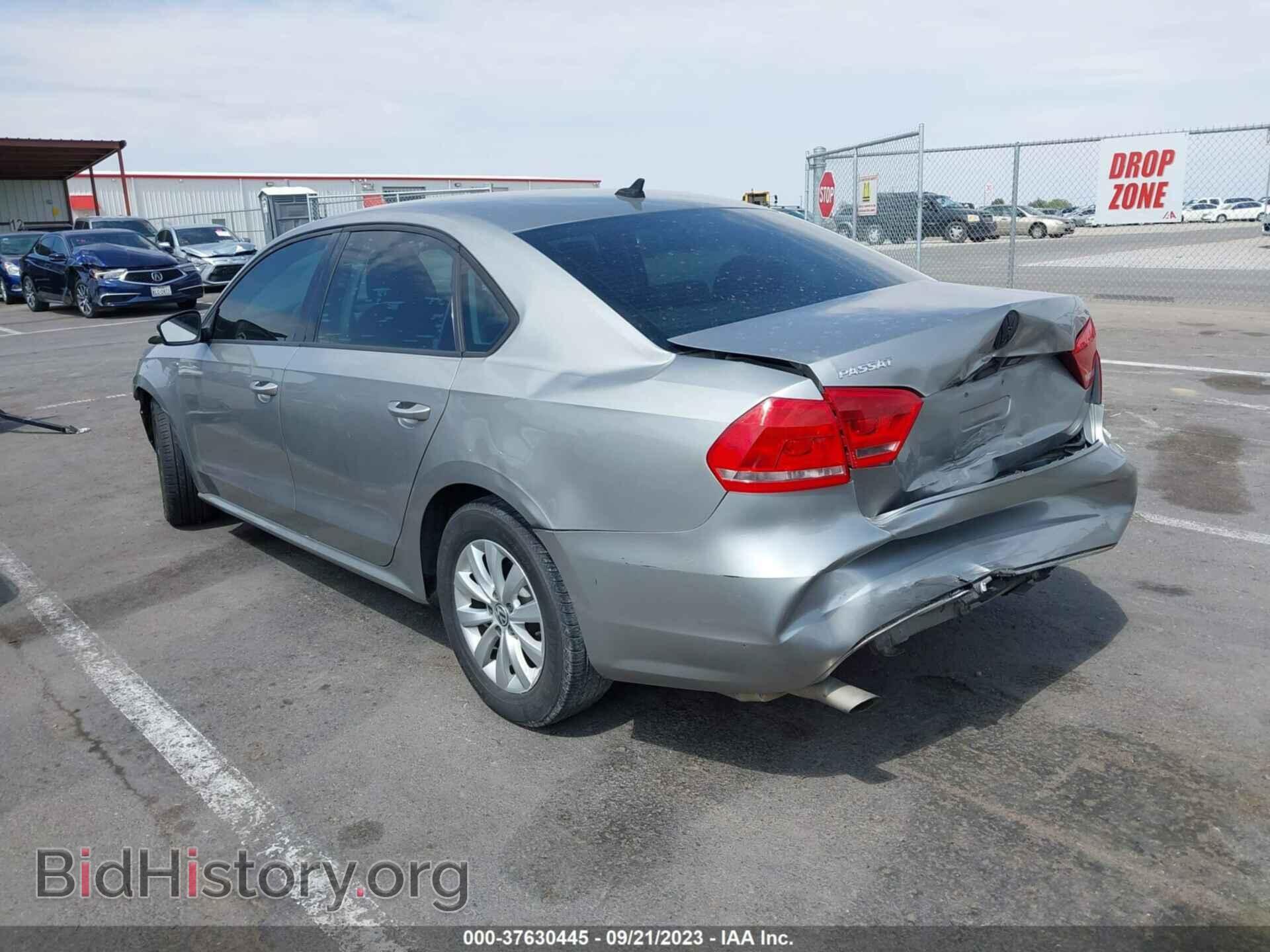 2013 VOLKSWAGEN PASSAT - VIN: 1VWAP7A37DC140176 - Фото 3