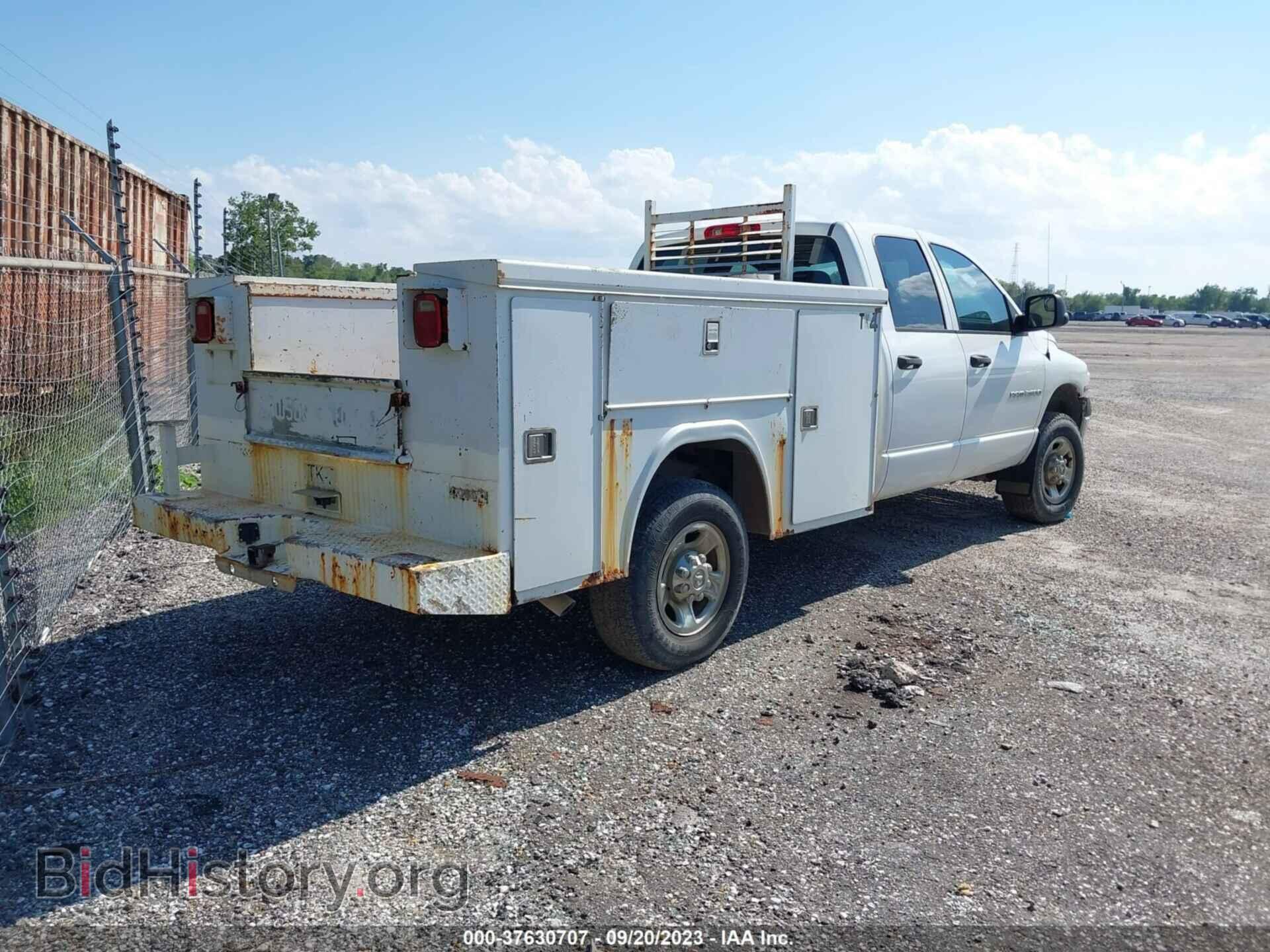 2005 DODGE RAM 2500 - VIN: 3D6WS28D65G850008 - Фото 4