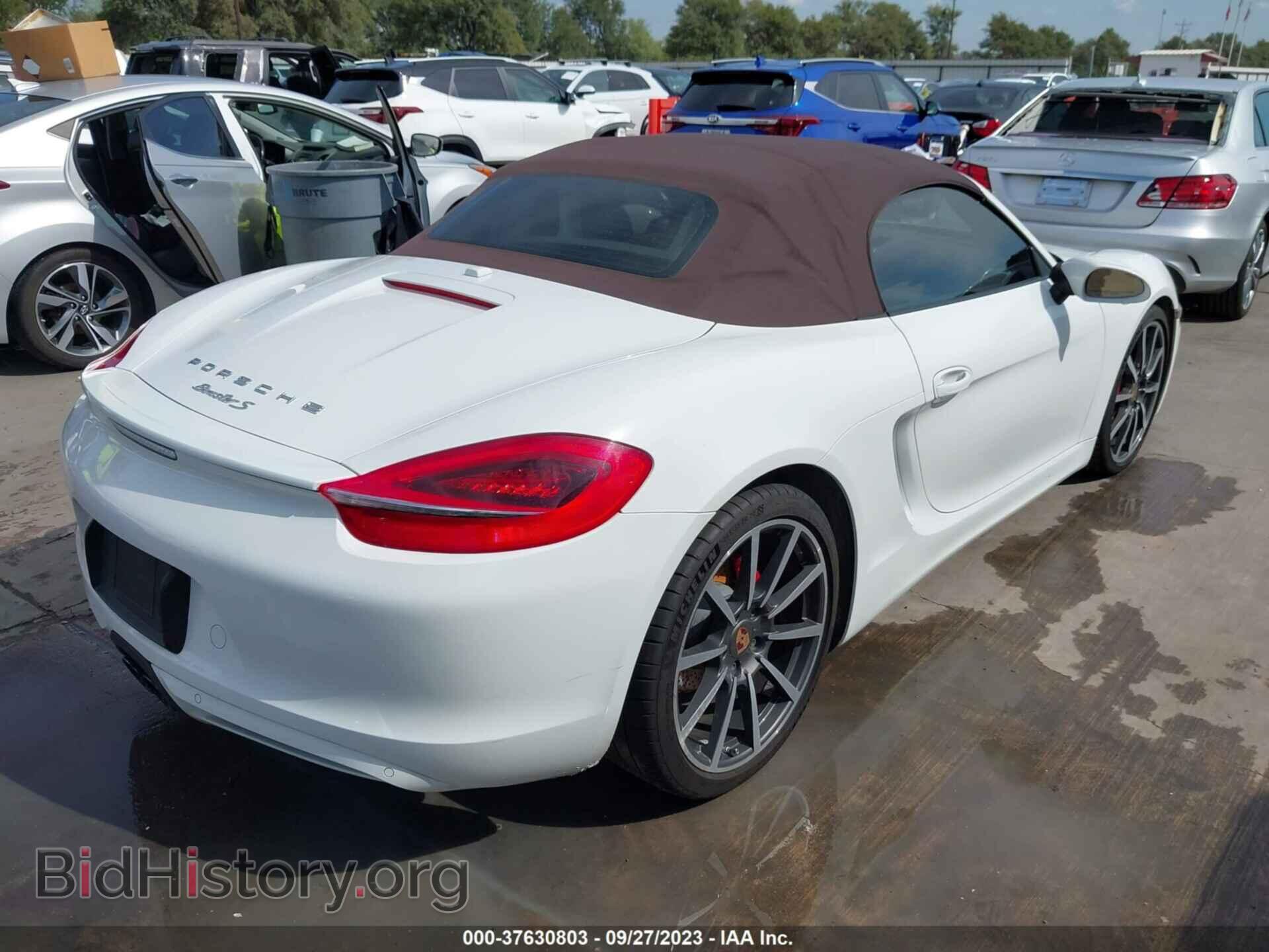 2013 PORSCHE BOXSTER - VIN: WP0CB2A85DS133886 - Фото 4