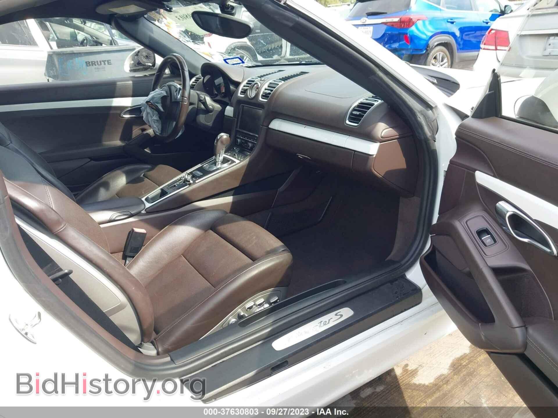 2013 PORSCHE BOXSTER - VIN: WP0CB2A85DS133886 - Фото 5