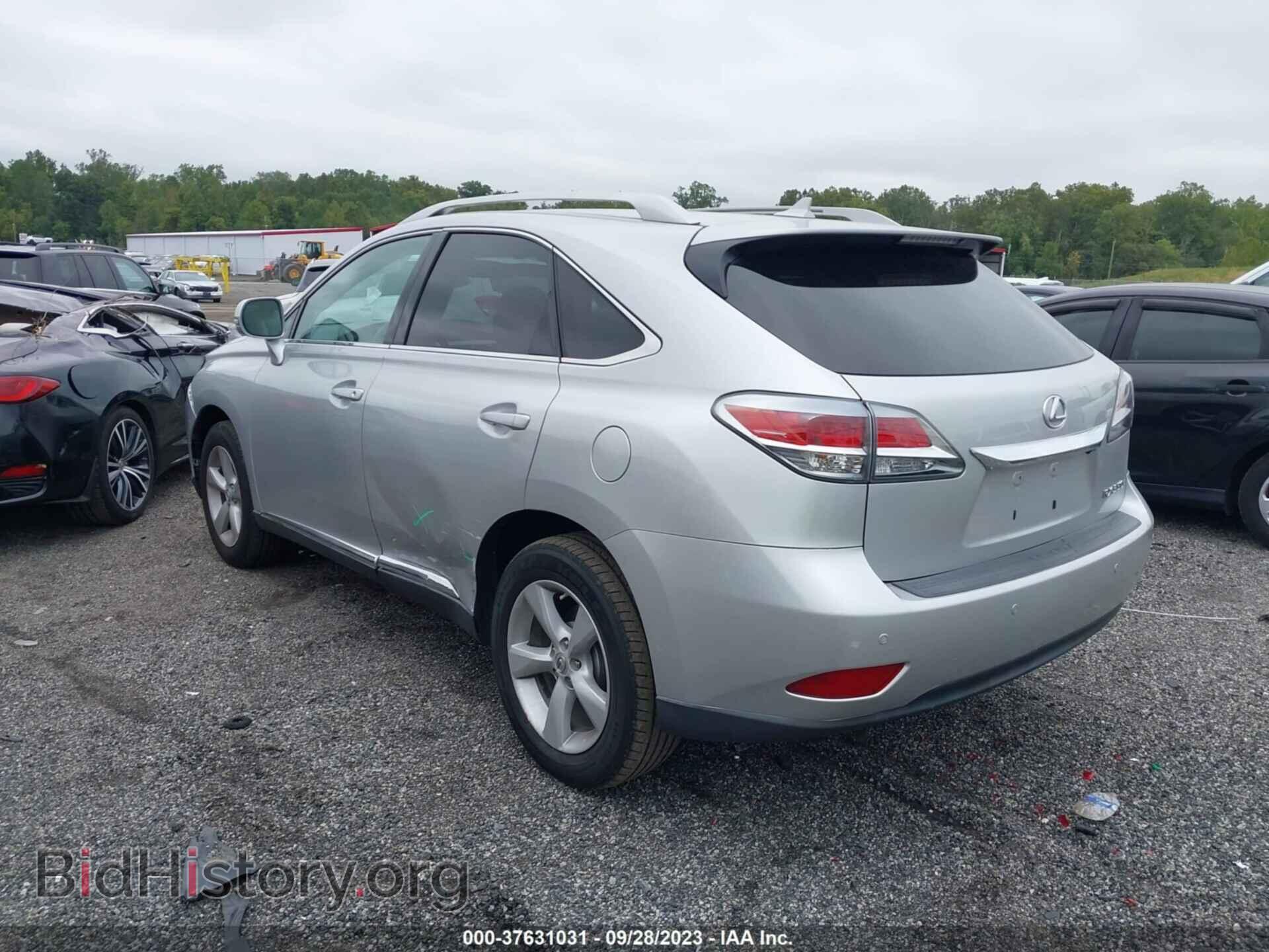 2013 LEXUS RX 350 - VIN: 2T2BK1BAXDC200065 - Фото 3