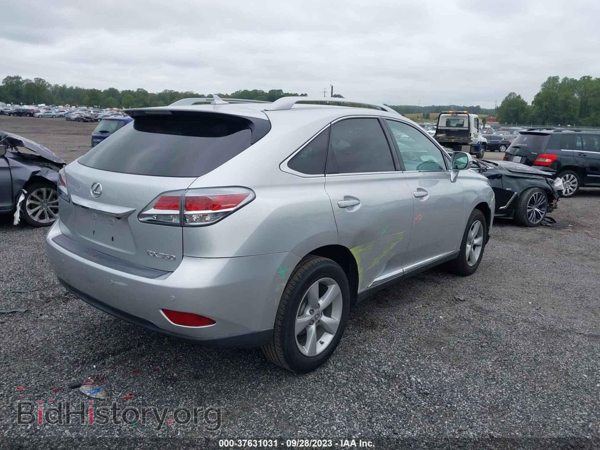 2013 LEXUS RX 350 - VIN: 2T2BK1BAXDC200065 - Фото 4