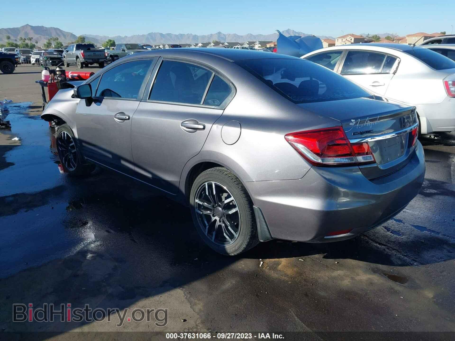 2014 HONDA CIVIC - VIN: 19XFB2F53EE011544 - Фото 3