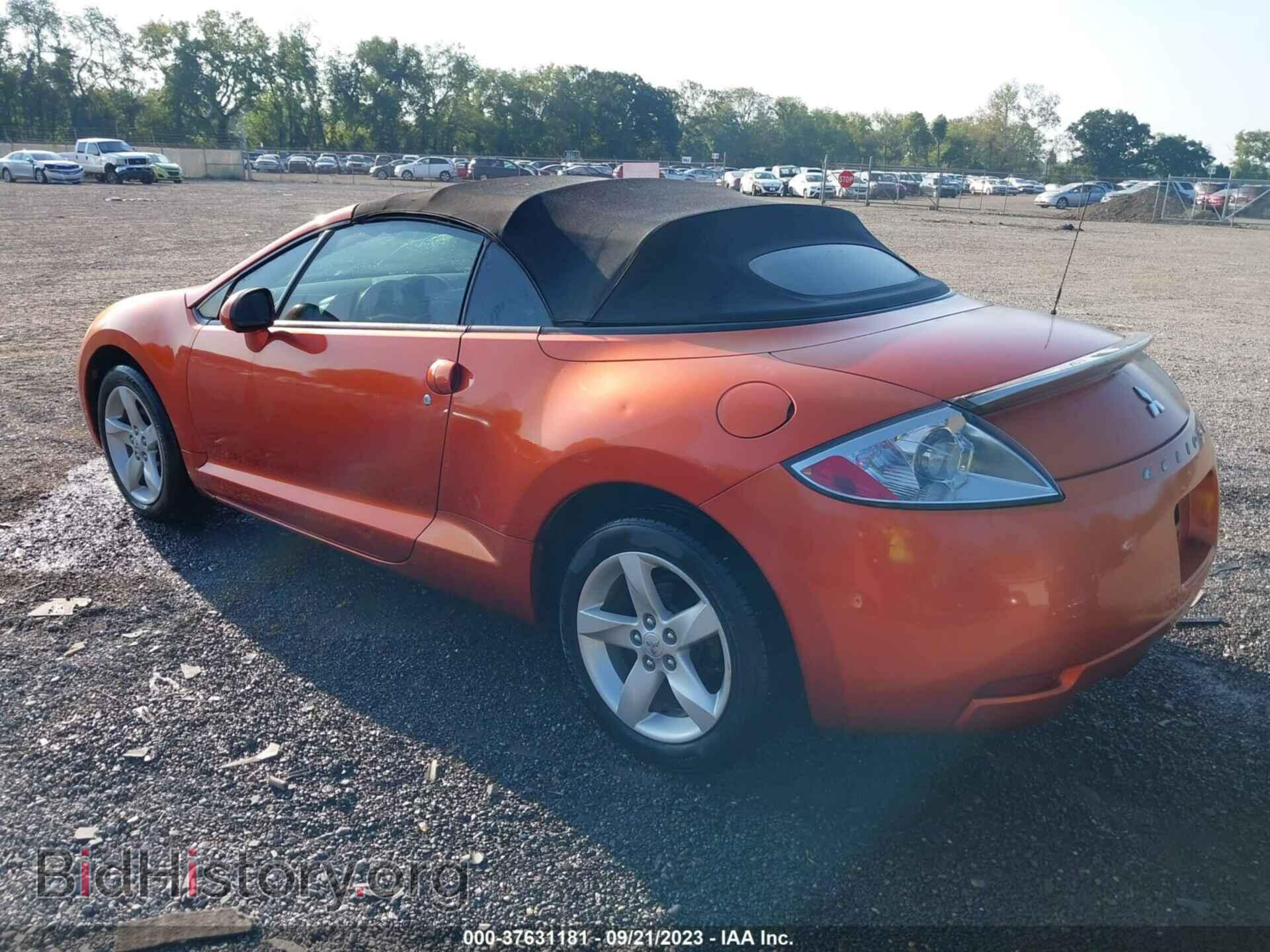 2007 MITSUBISHI ECLIPSE - VIN: 4A3AL25F47E001344 - Фото 3