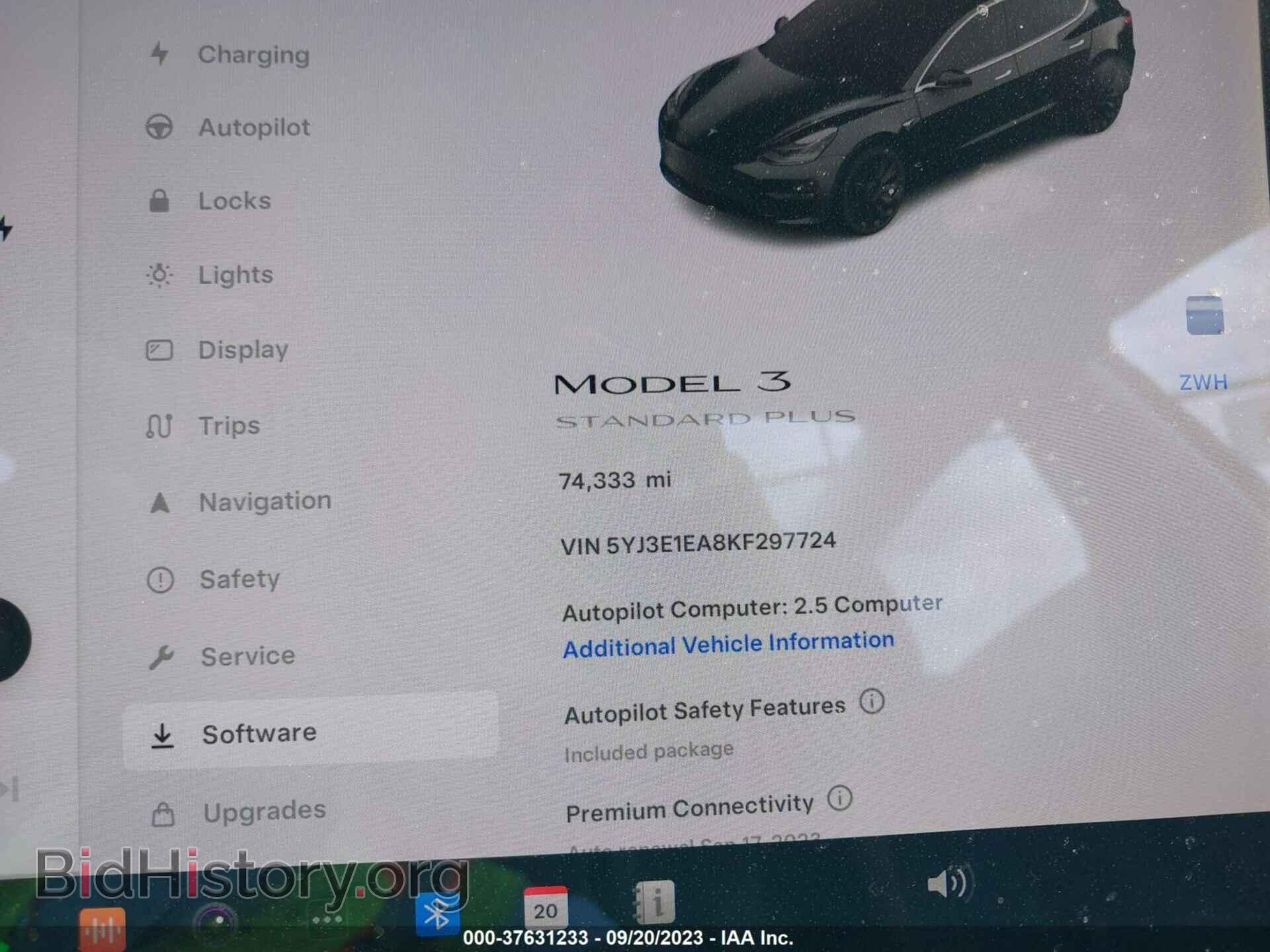 2019 TESLA MODEL 3 - VIN: 5YJ3E1EA8KF297724 - Photo 15