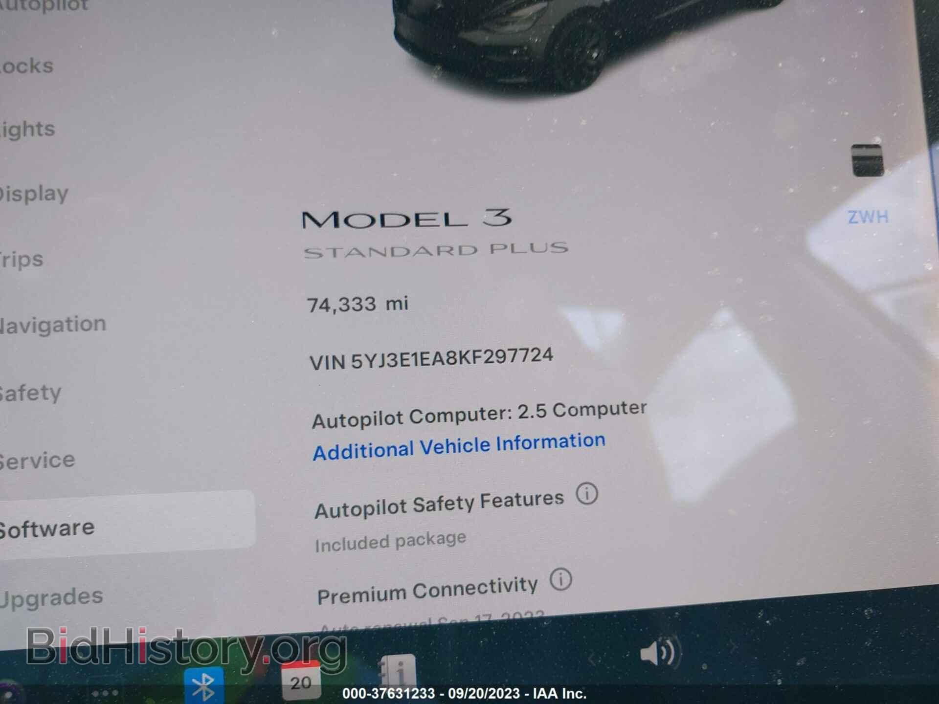 2019 TESLA MODEL 3 - VIN: 5YJ3E1EA8KF297724 - Photo 7