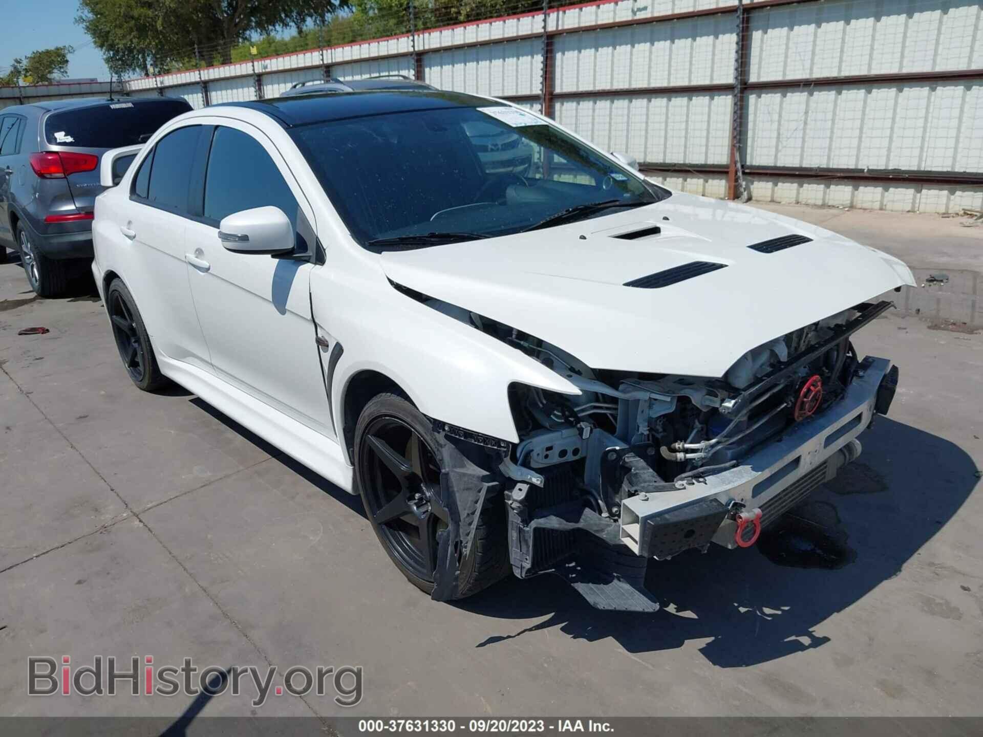 Photo JA32W7FV3FU028622 - MITSUBISHI LANCER EVOLUTION 2015