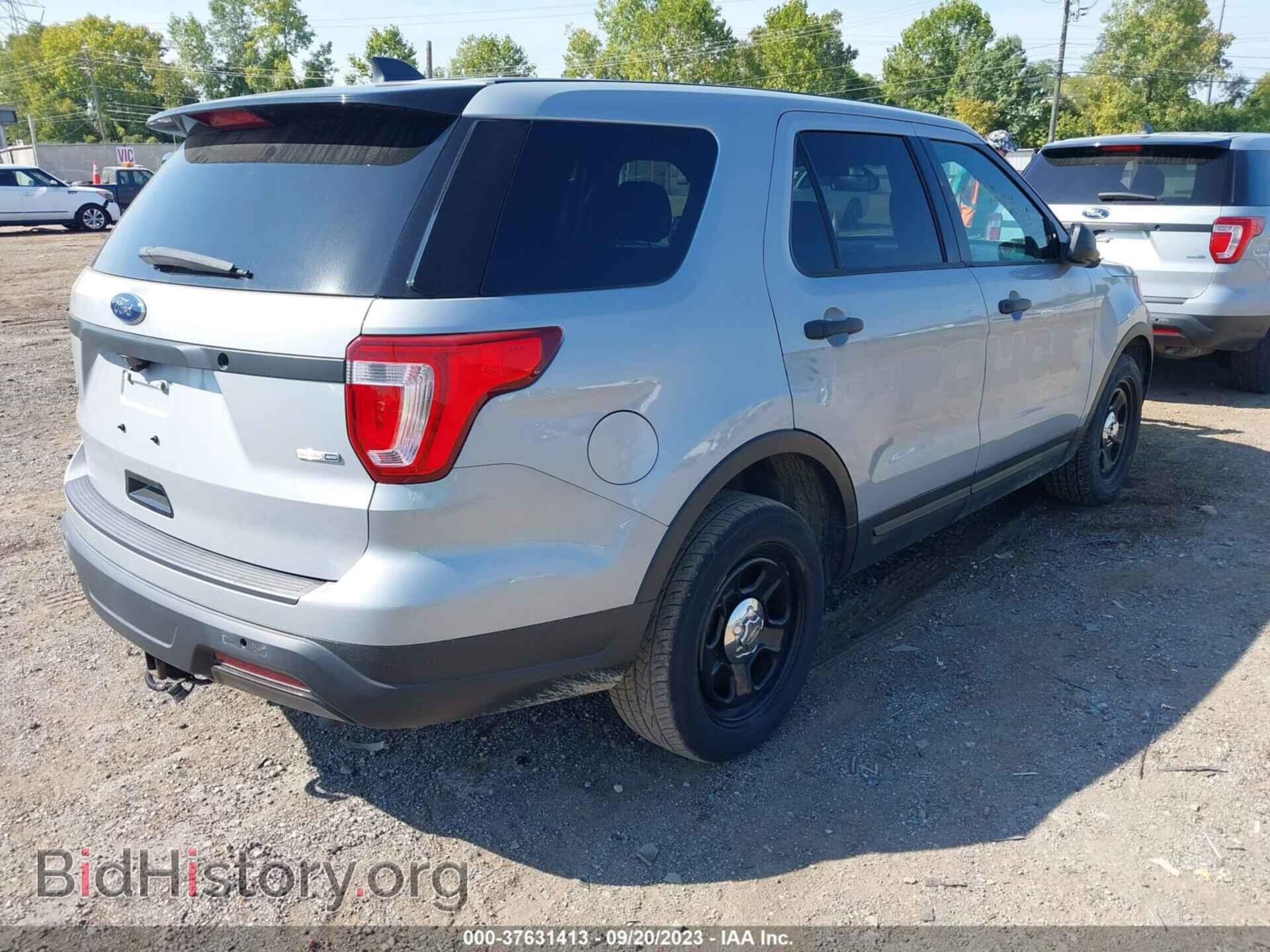 2018 FORD POLICE INTERCEPTOR - VIN: 1FM5K8AR1JGB59433 - Фото 4