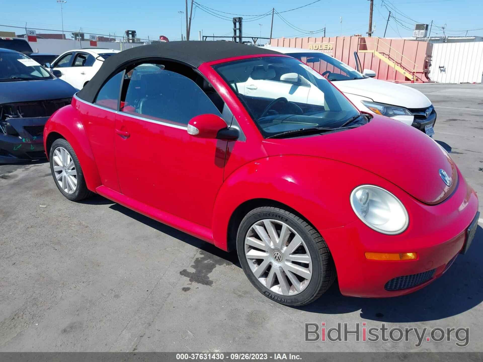 Photo 3VWRF31Y18M408377 - VOLKSWAGEN NEW BEETLE CONVERTIBLE 2008