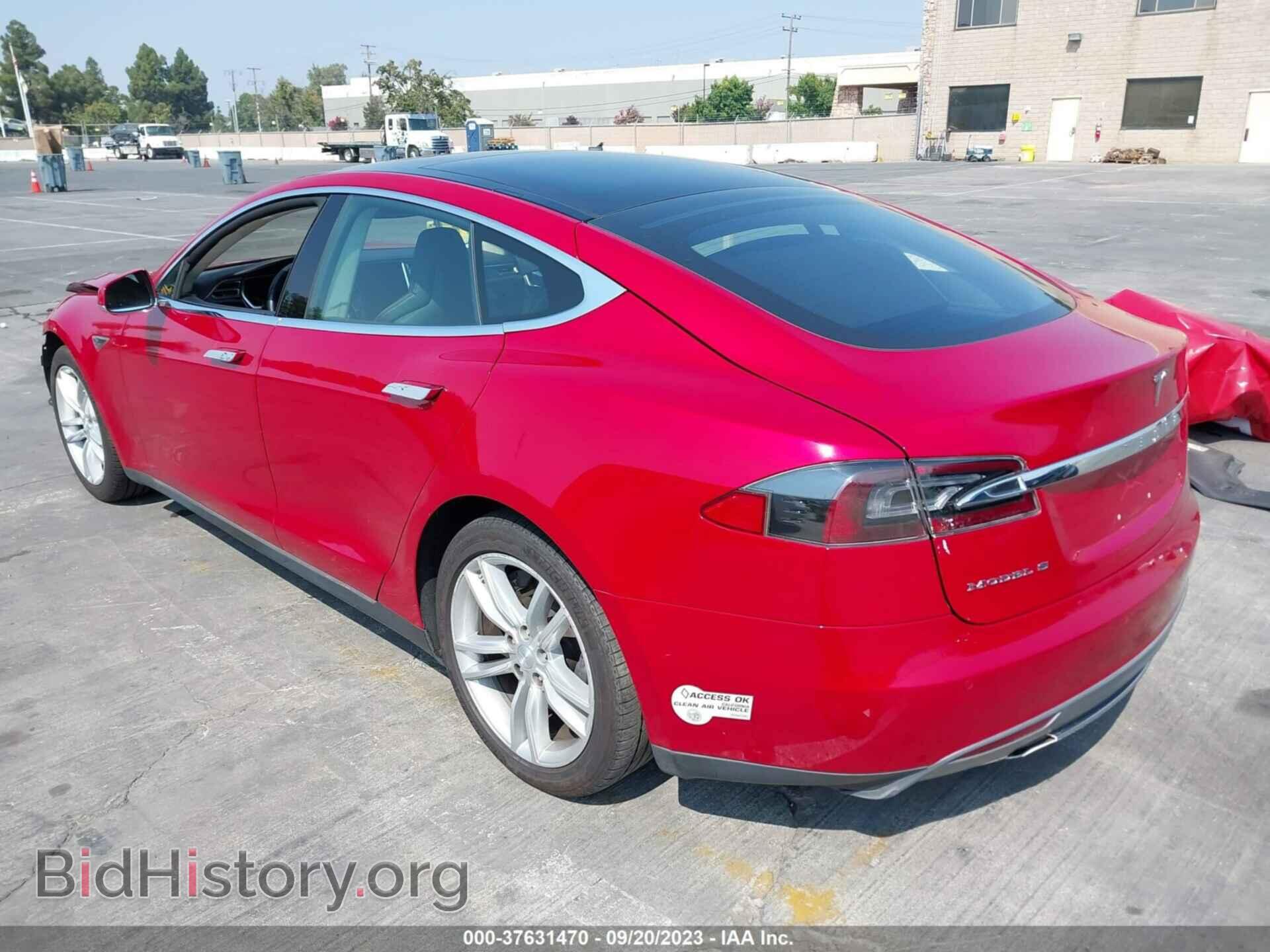 2014 TESLA MODEL S - VIN: 5YJSA1H10EFP35398 - Фото 3