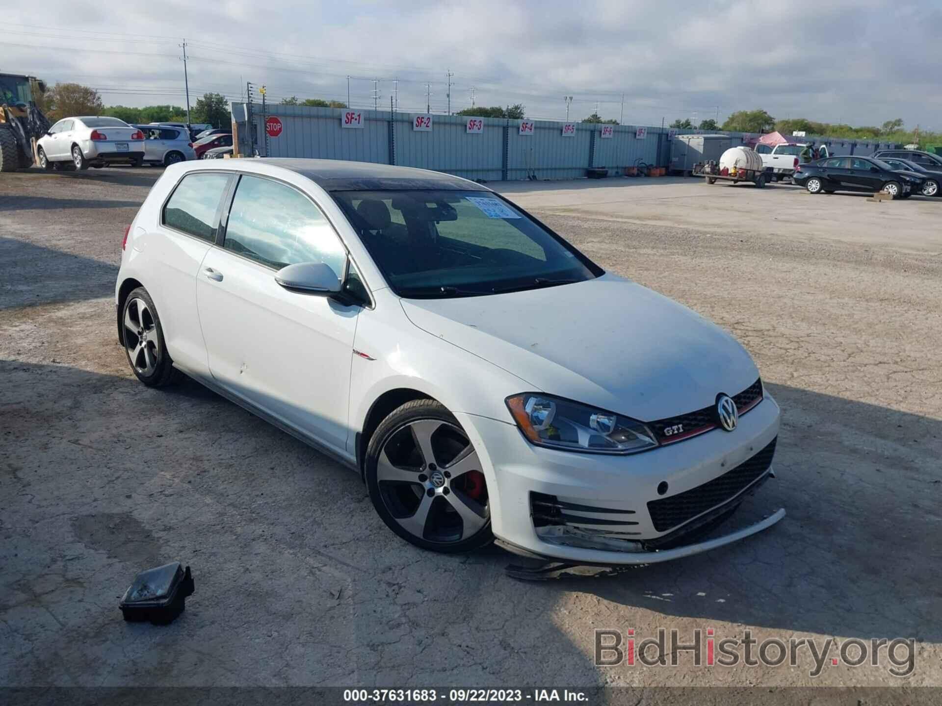 Photo 3VWYT7AUXFM047107 - VOLKSWAGEN GOLF GTI 2015