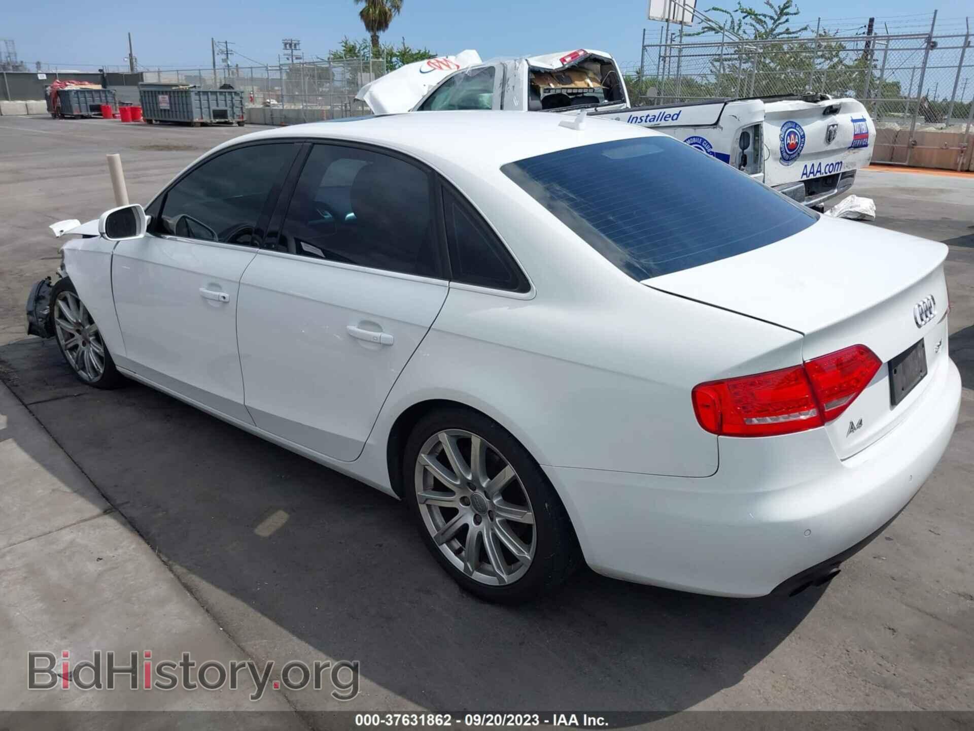 2010 AUDI A4 - VIN: WAUEFAFL9AN019630 - Фото 3