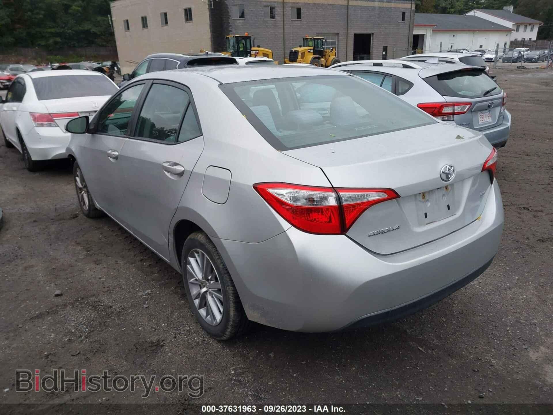 2014 TOYOTA COROLLA - VIN: 2T1BURHE1EC065745 - Фото 3