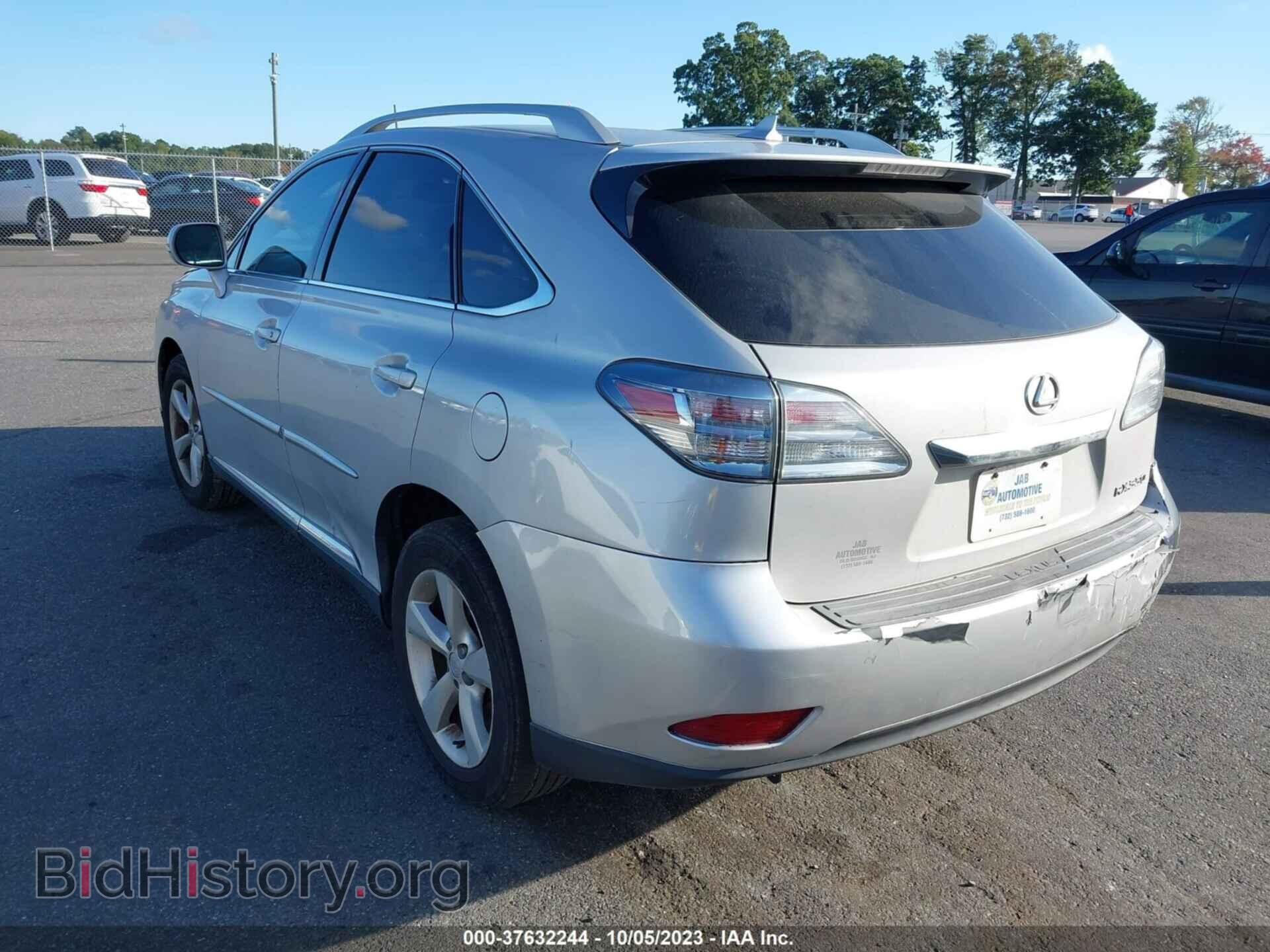 2011 LEXUS RX 350 - VIN: 2T2BK1BA7BC087947 - Фото 3