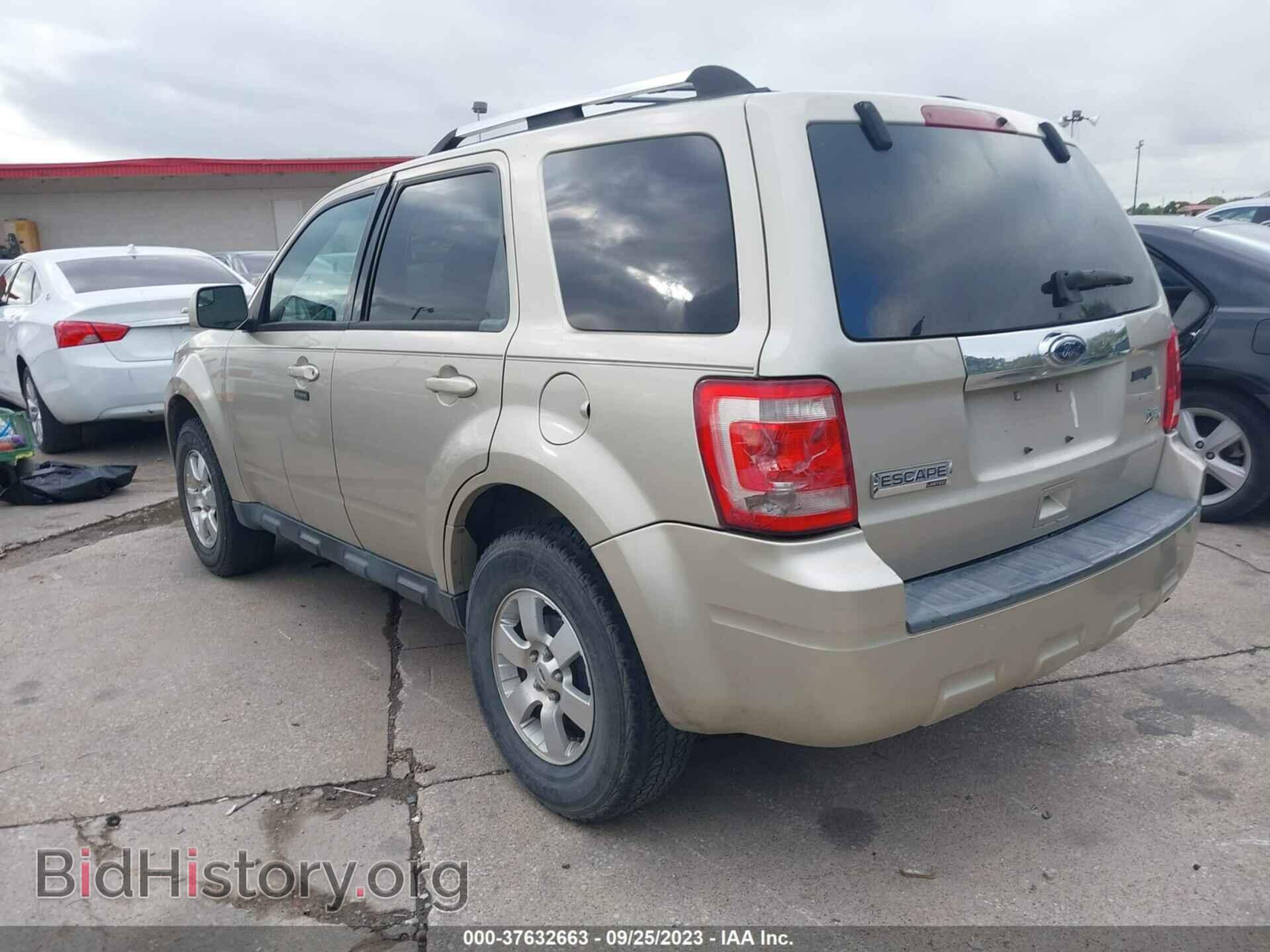 2010 FORD ESCAPE - VIN: 1FMCU0EG9AKC44092 - Фото 3