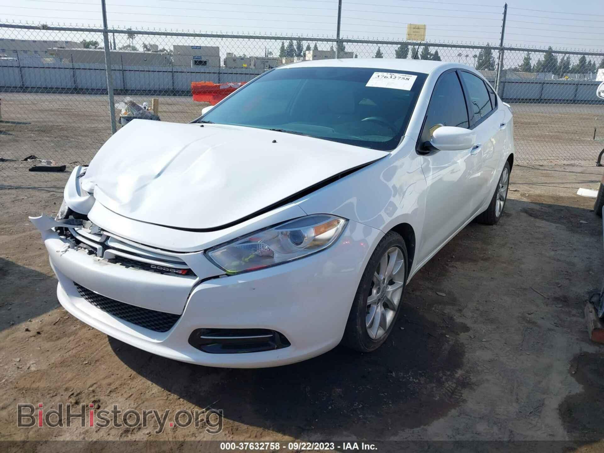 2013 DODGE DART - VIN: 1C3CDFBA7DD164181 - Фото 2