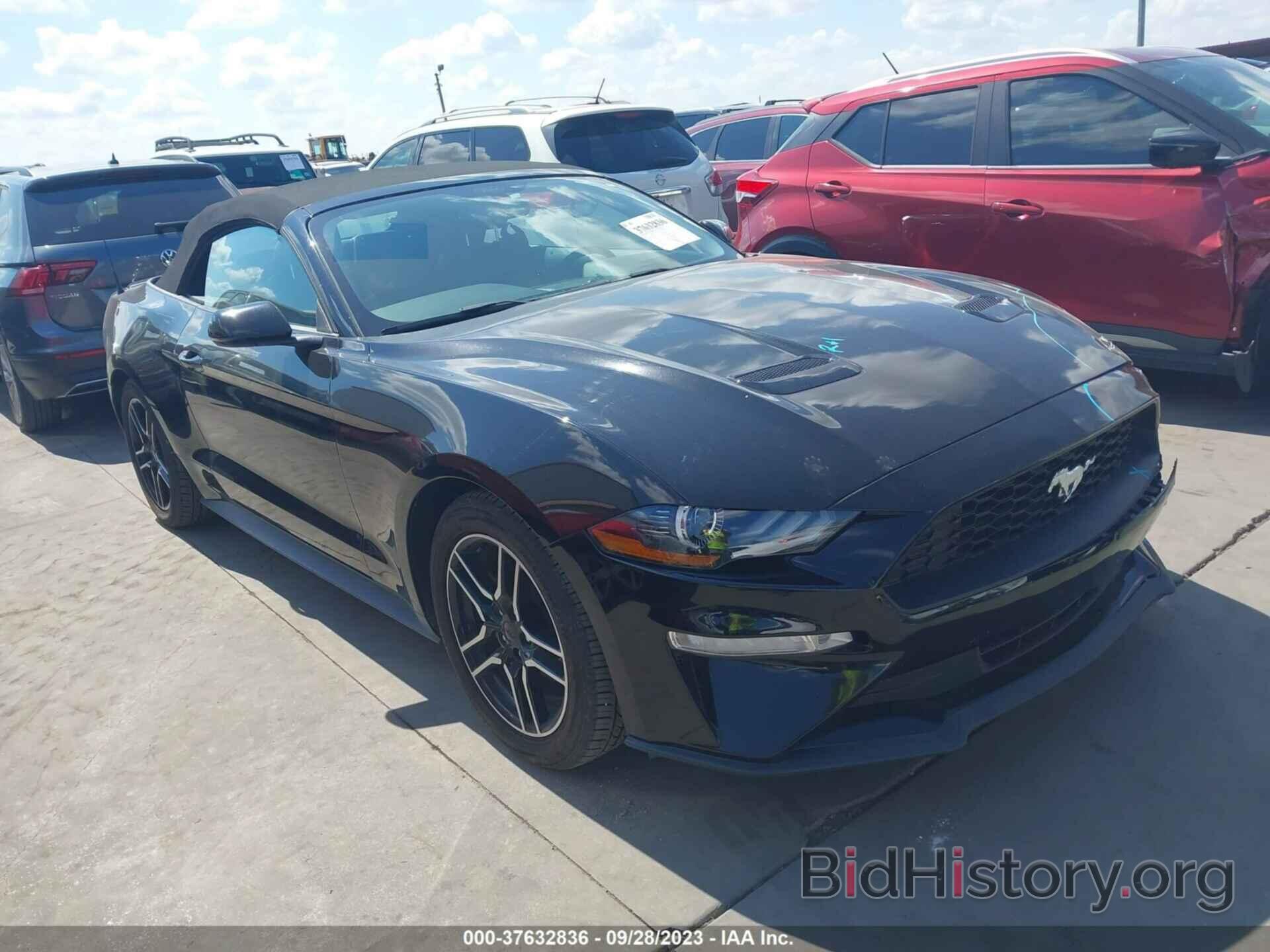 Photo 1FATP8UHXL5185971 - FORD MUSTANG 2020