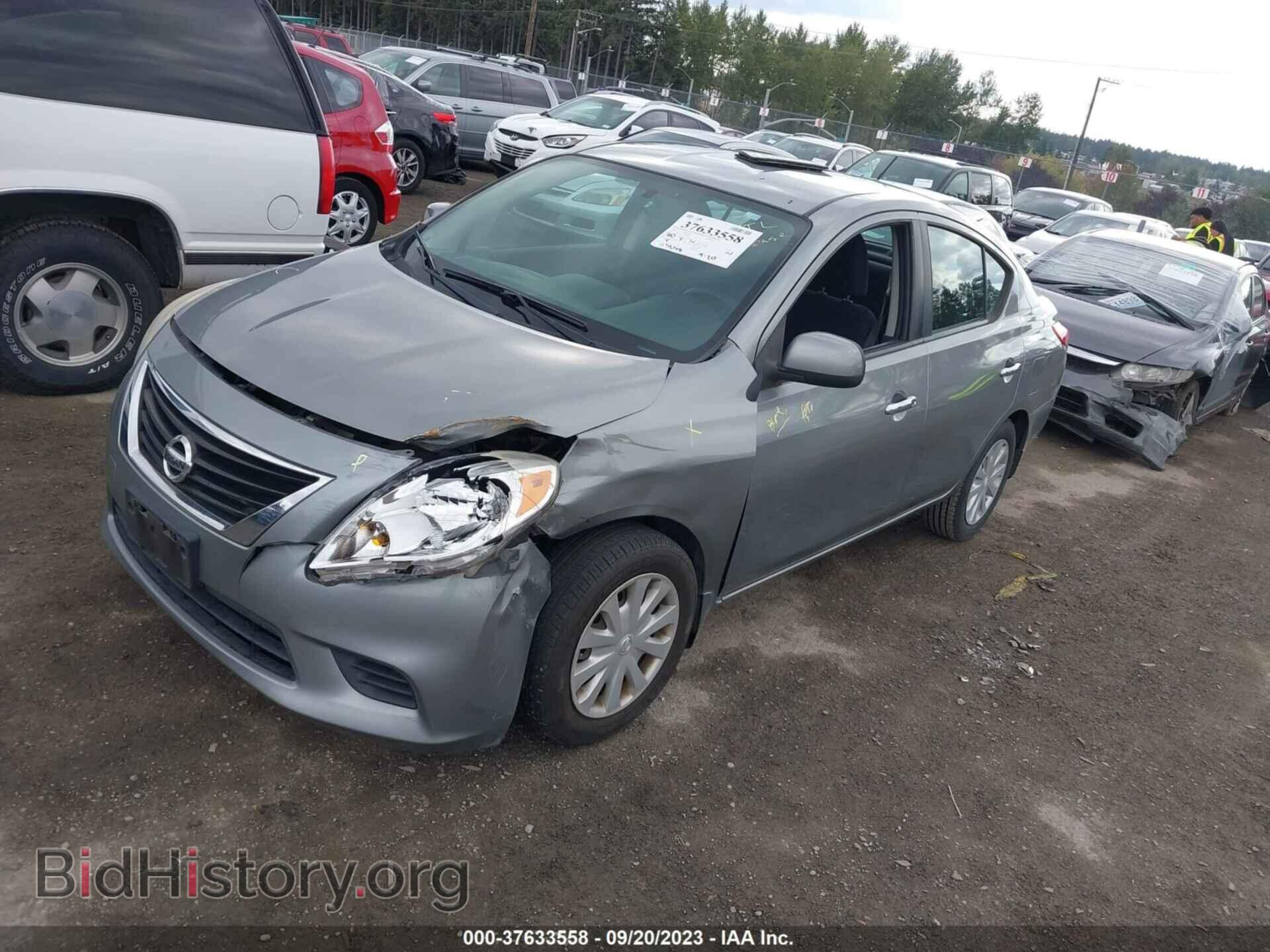 2012 NISSAN VERSA - VIN: 3N1CN7AP1CL928364 - Фото 2