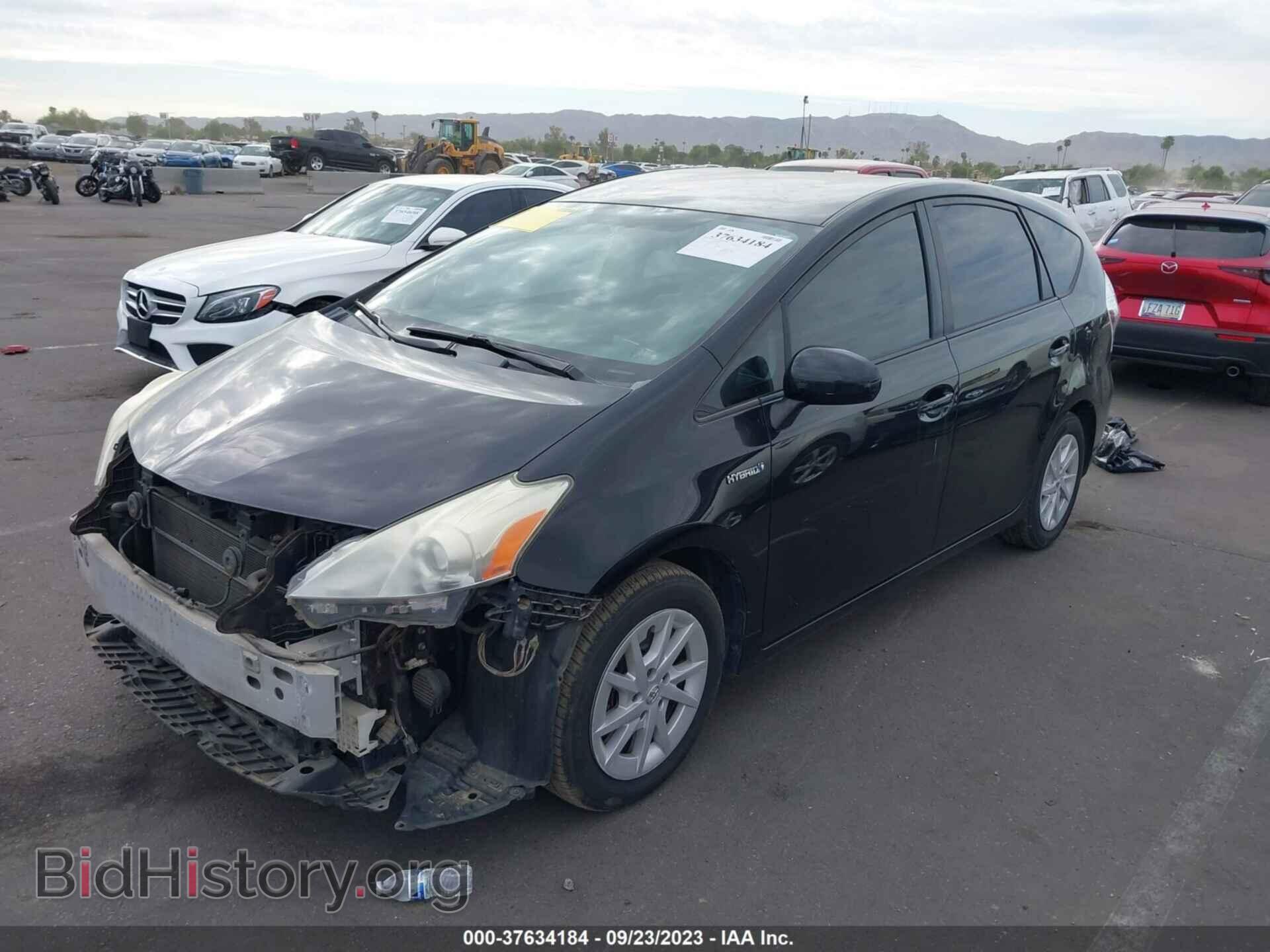 2012 TOYOTA PRIUS V - VIN: JTDZN3EU0C3053239 - Фото 2
