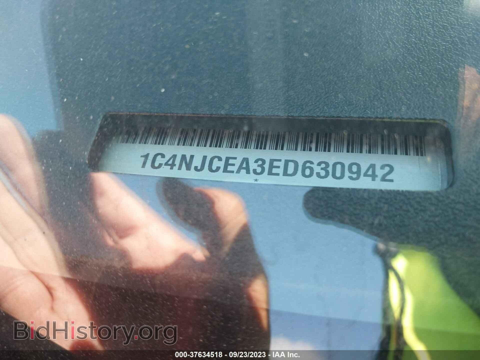 2014 JEEP COMPASS - VIN: 1C4NJCEA3ED630942 - Фото 9
