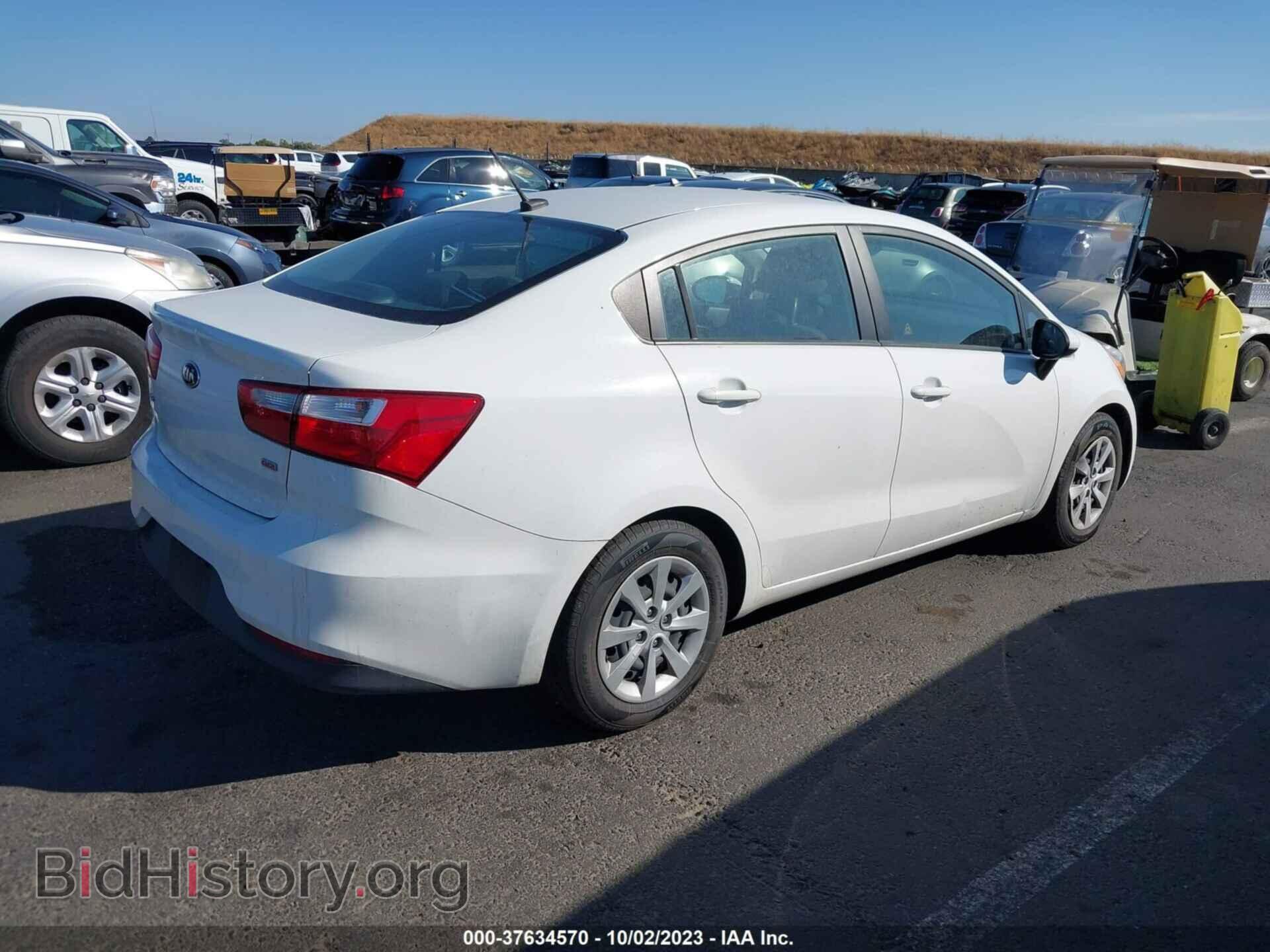 2016 KIA RIO - VIN: KNADM4A30G6572681 - Фото 4