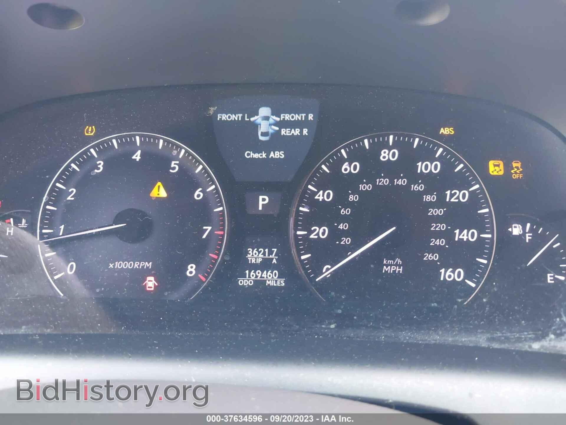 2010 LEXUS LS 460 - VIN: JTHBL5EF2A5093181 - Фото 7
