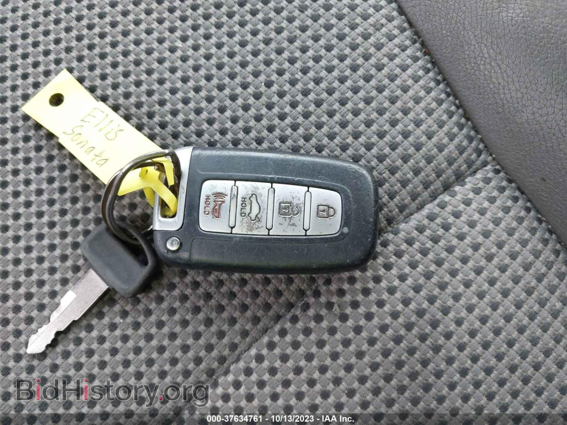 2012 HYUNDAI SONATA - VIN: 5NPEC4AB0CH427609 - Фото 11