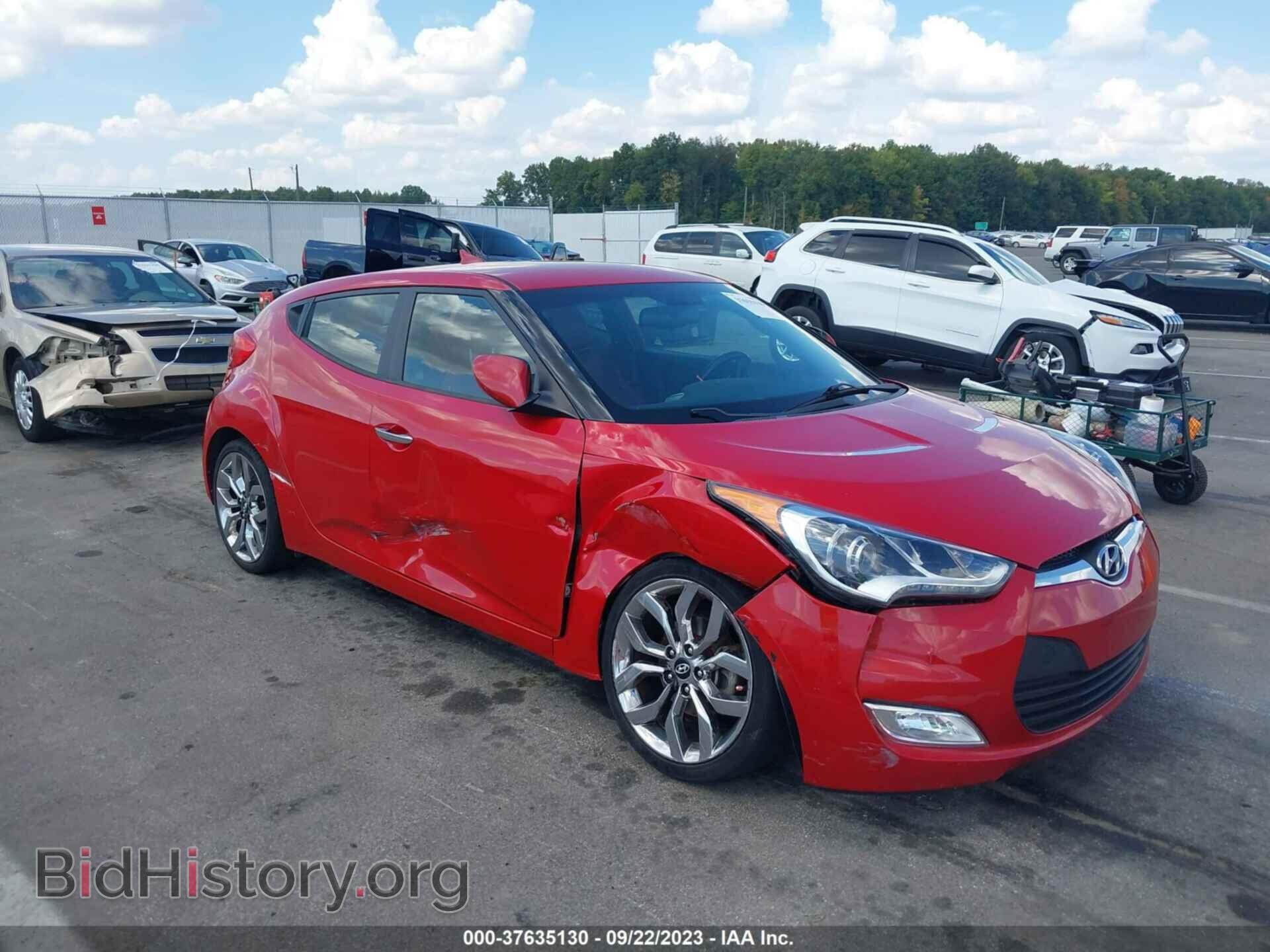 Photo KMHTC6ADXFU218954 - HYUNDAI VELOSTER 2015