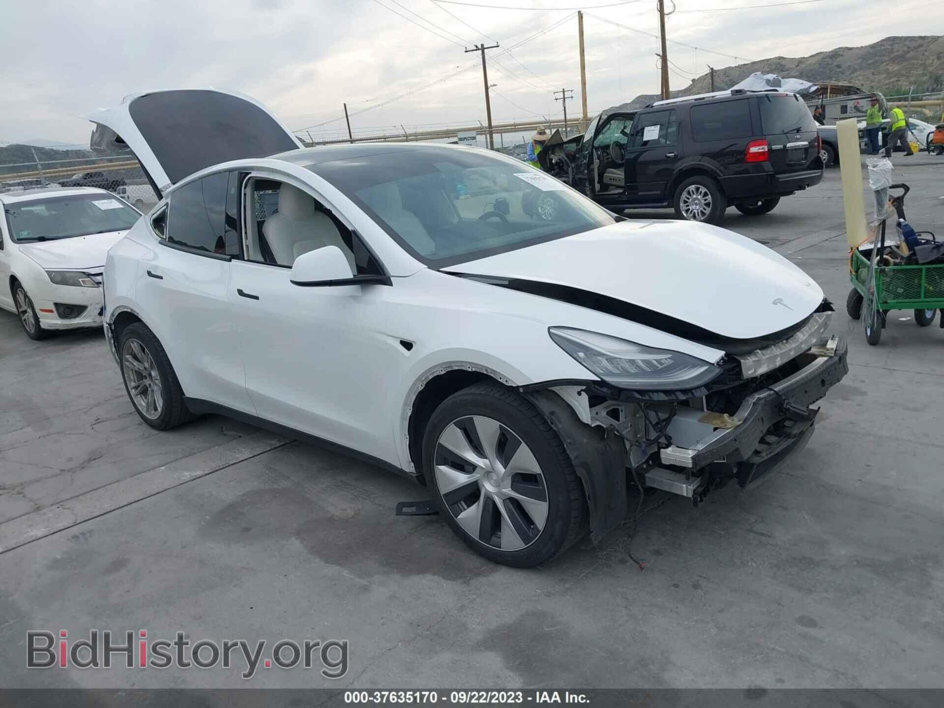Photo 5YJYGAEE5MF158205 - TESLA MODEL Y 2021