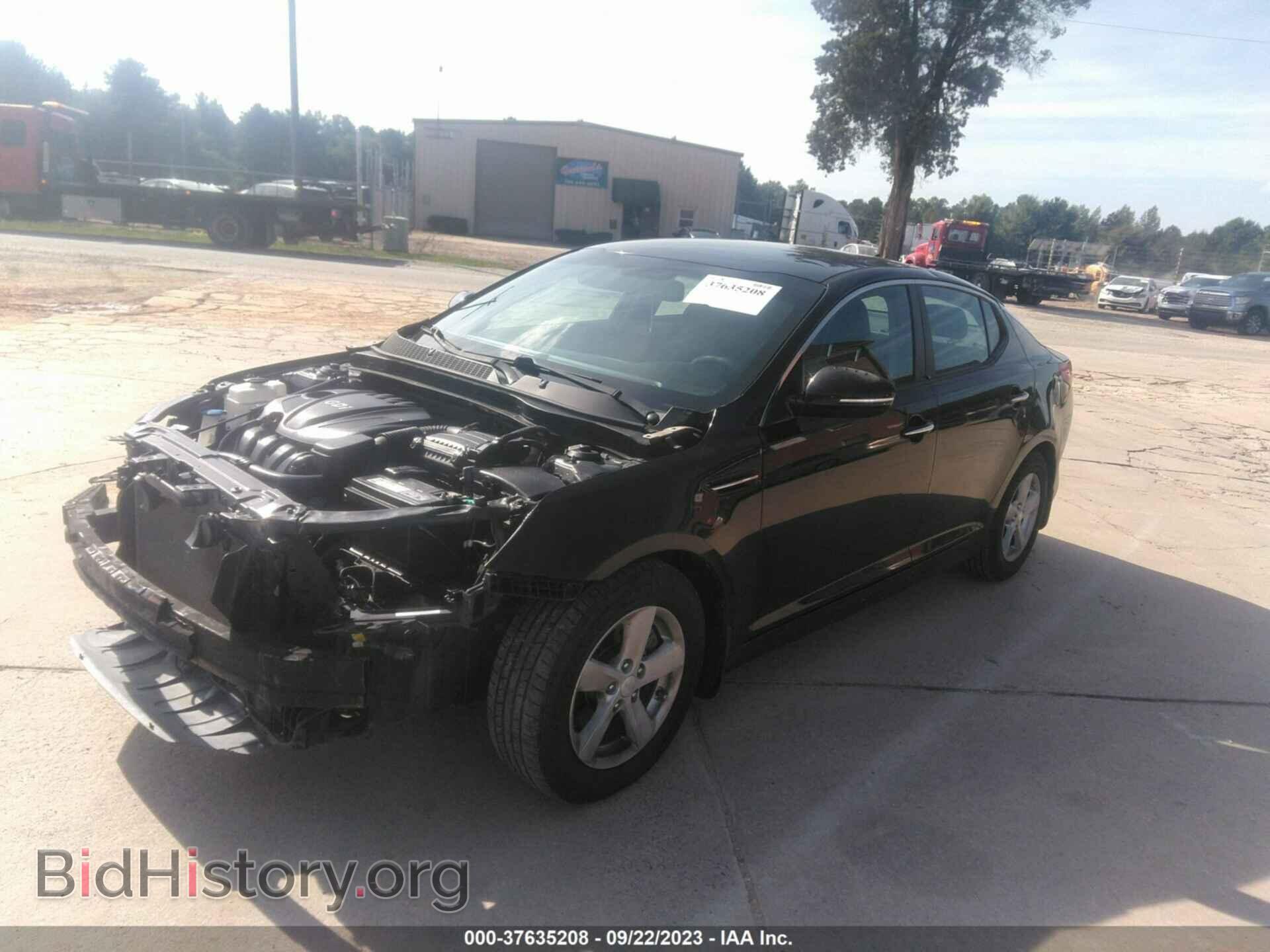 2015 KIA OPTIMA - VIN: KNAGM4A75F5660775 - Фото 2