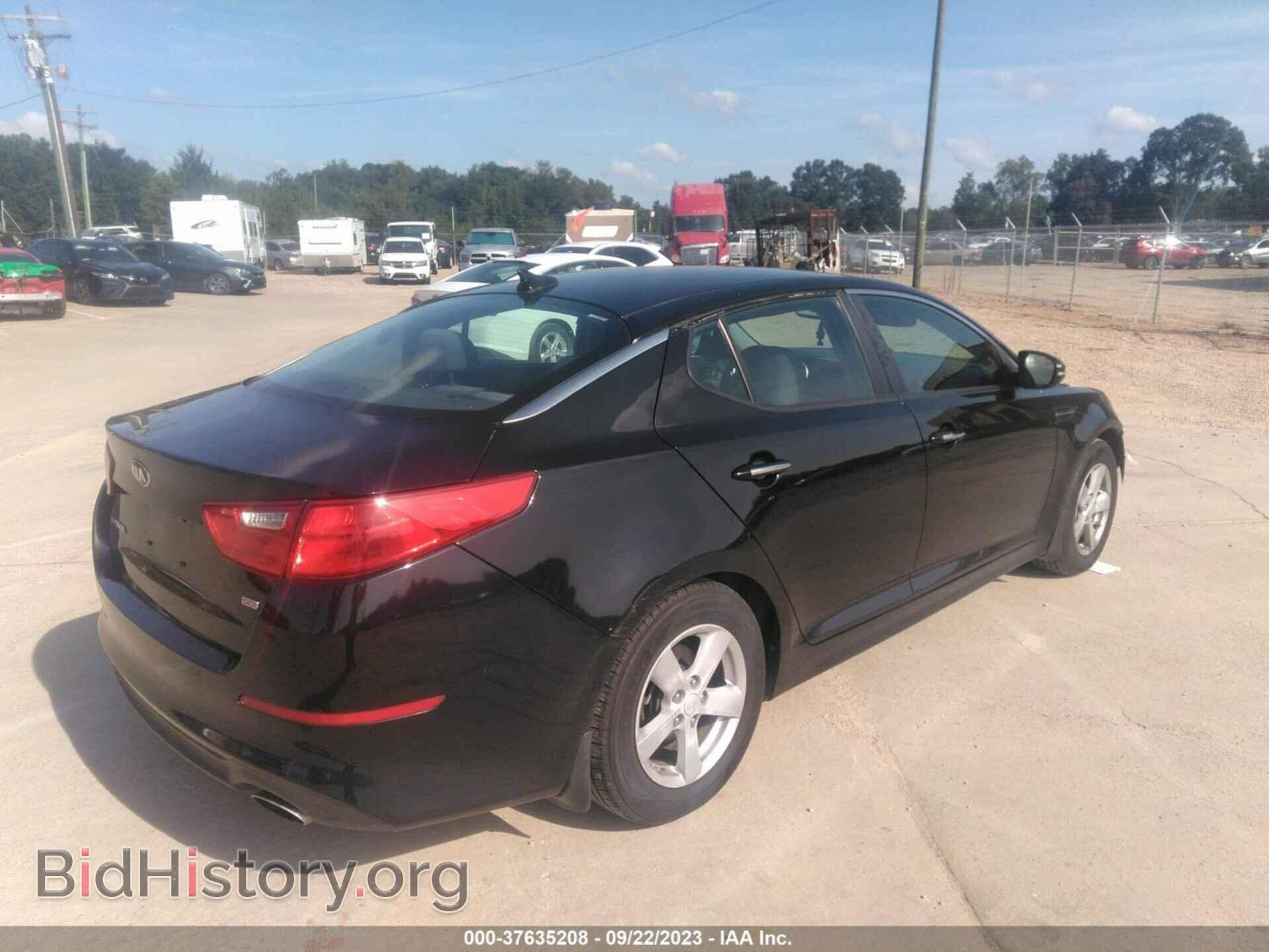 2015 KIA OPTIMA - VIN: KNAGM4A75F5660775 - Фото 4