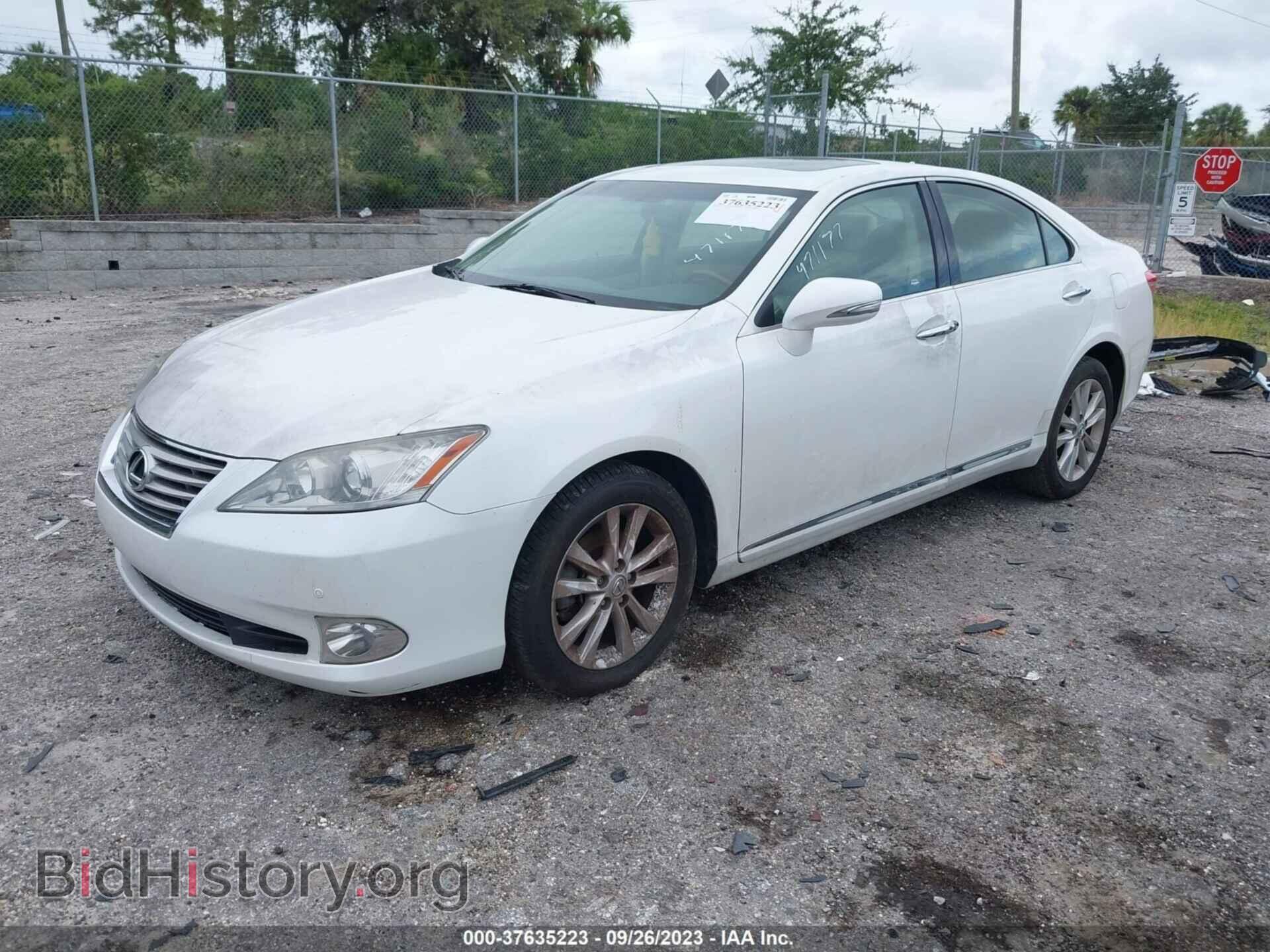 2011 LEXUS ES 350 - VIN: JTHBK1EG7B2471177 - Фото 2