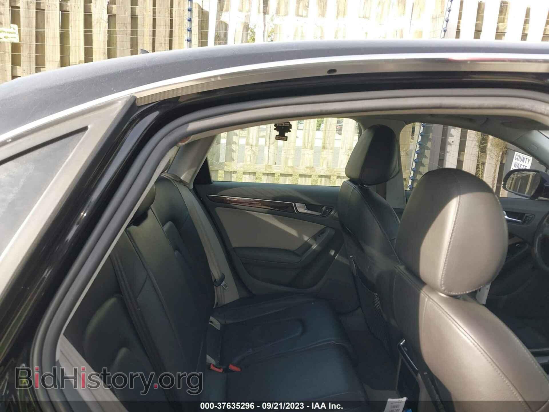 2012 AUDI A4 - VIN: WAUFFAFL6CA112765 - Фото 8