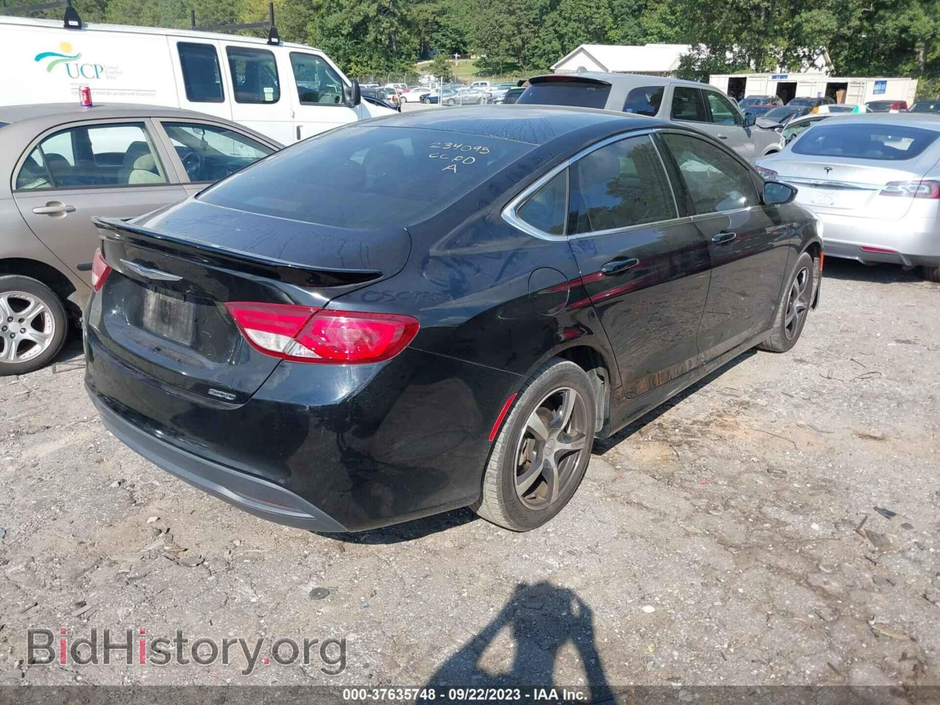 2015 CHRYSLER 200 - VIN: 1C3CCCFB7FN560760 - Фото 4