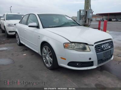 2007 Audi S4, white — VIN WAUGL78E57A142795, IAAI