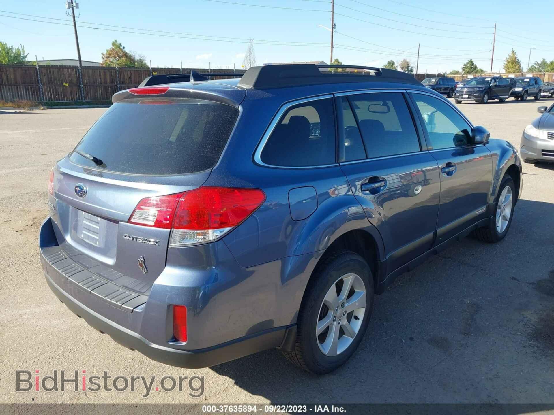 2014 SUBARU OUTBACK - VIN: 4S4BRCCC2E3252792 - Фото 4