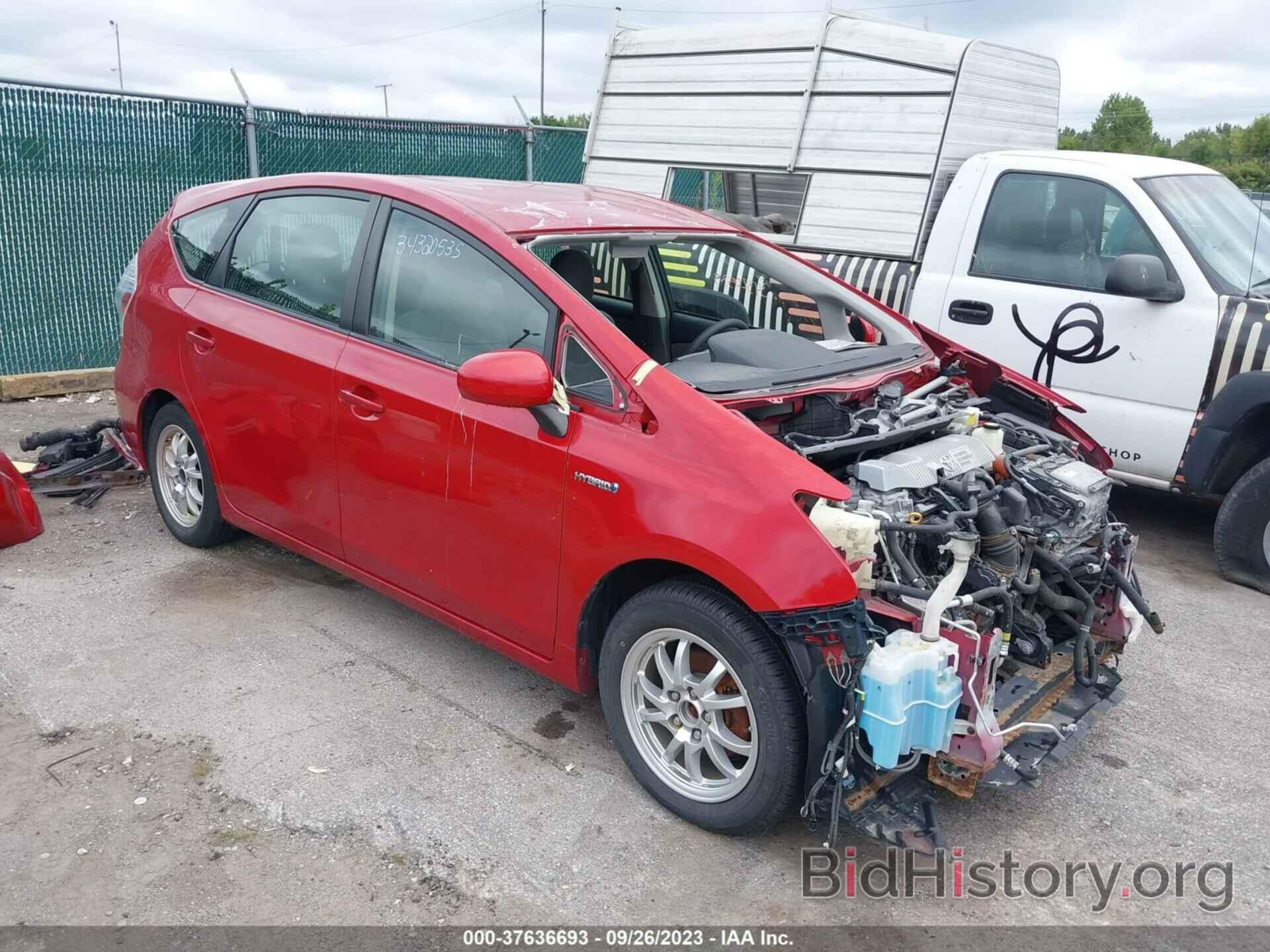 Photo JTDZN3EUXC3050526 - TOYOTA PRIUS V 2012