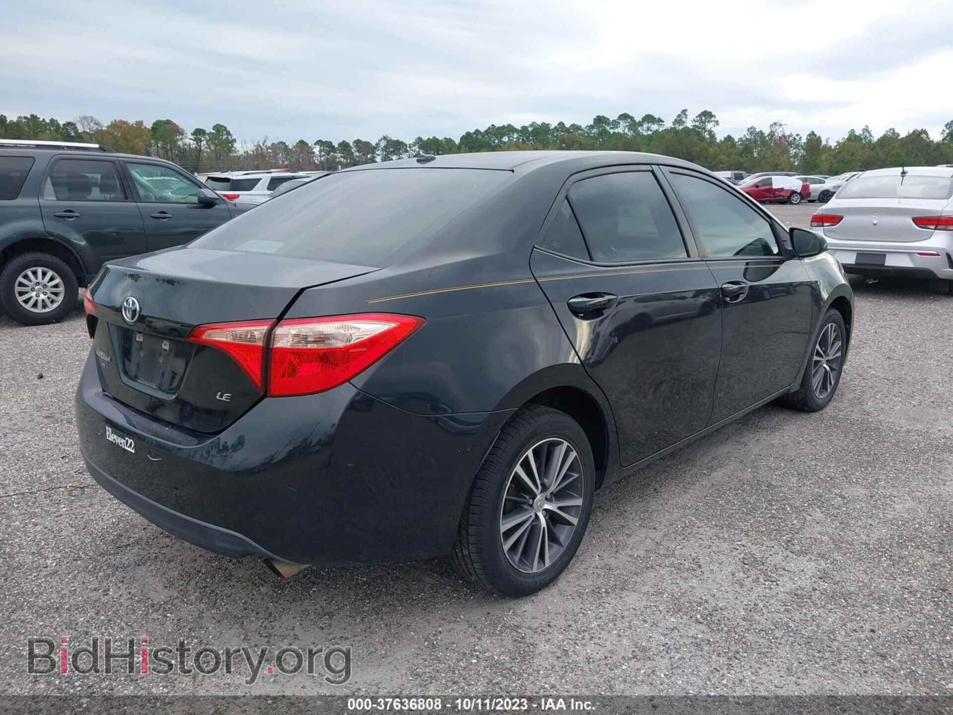 2017 TOYOTA COROLLA - VIN: 5YFBURHEXHP659626 - Фото 4