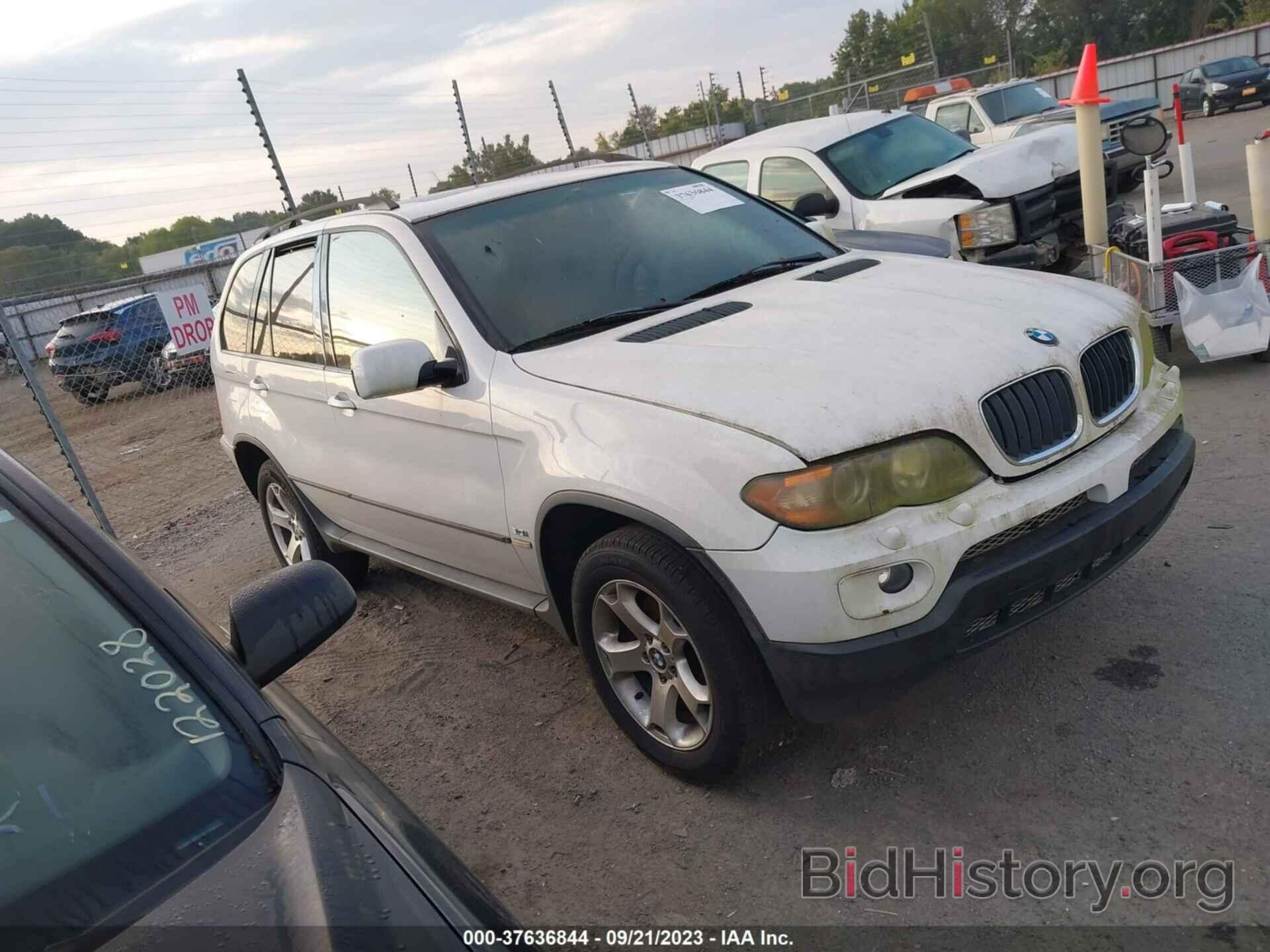 Photo 5UXFA13516LY35390 - BMW X5 2006