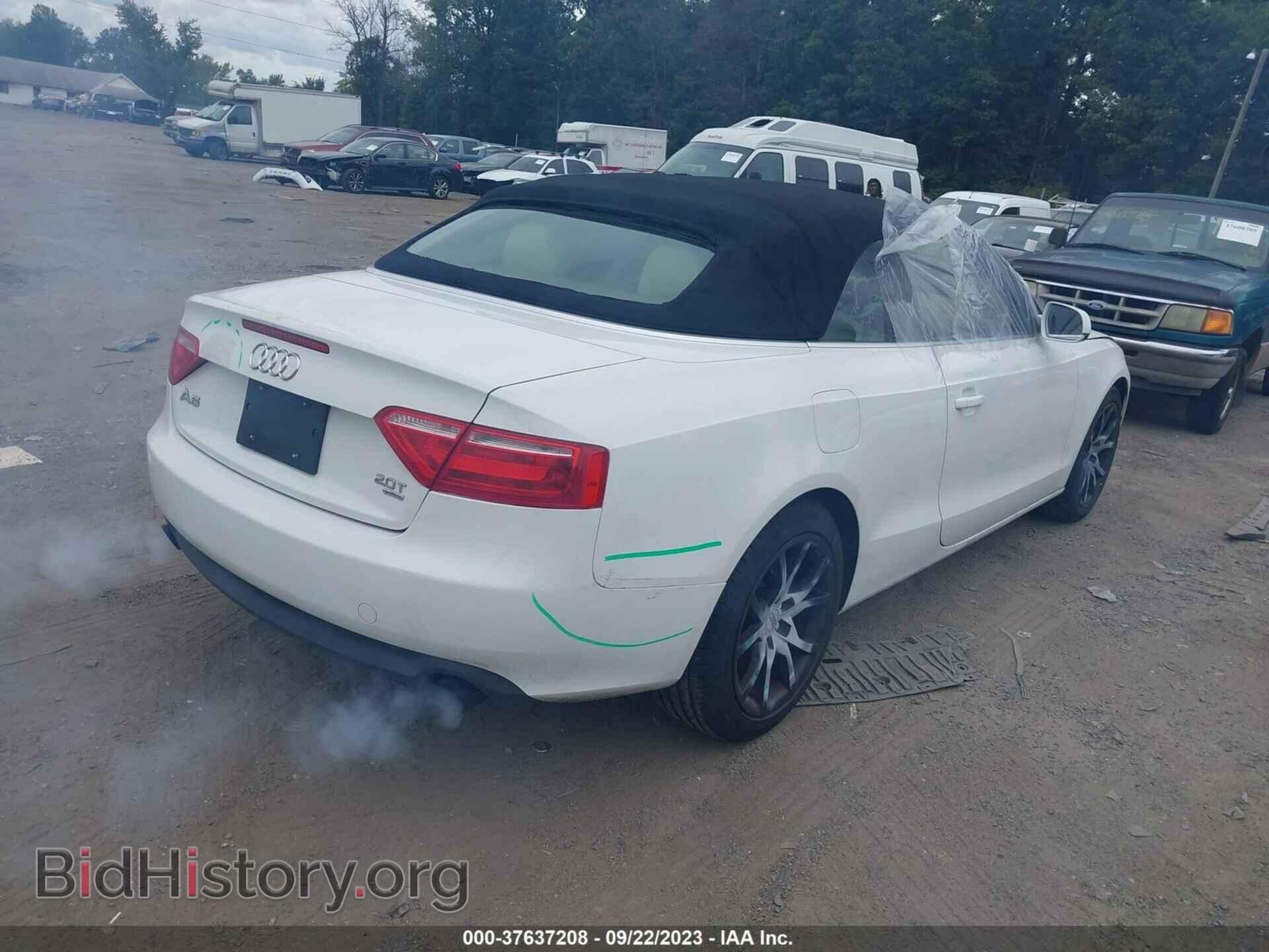 2011 AUDI A5 - VIN: WAUCFAFH0BN009699 - Фото 4