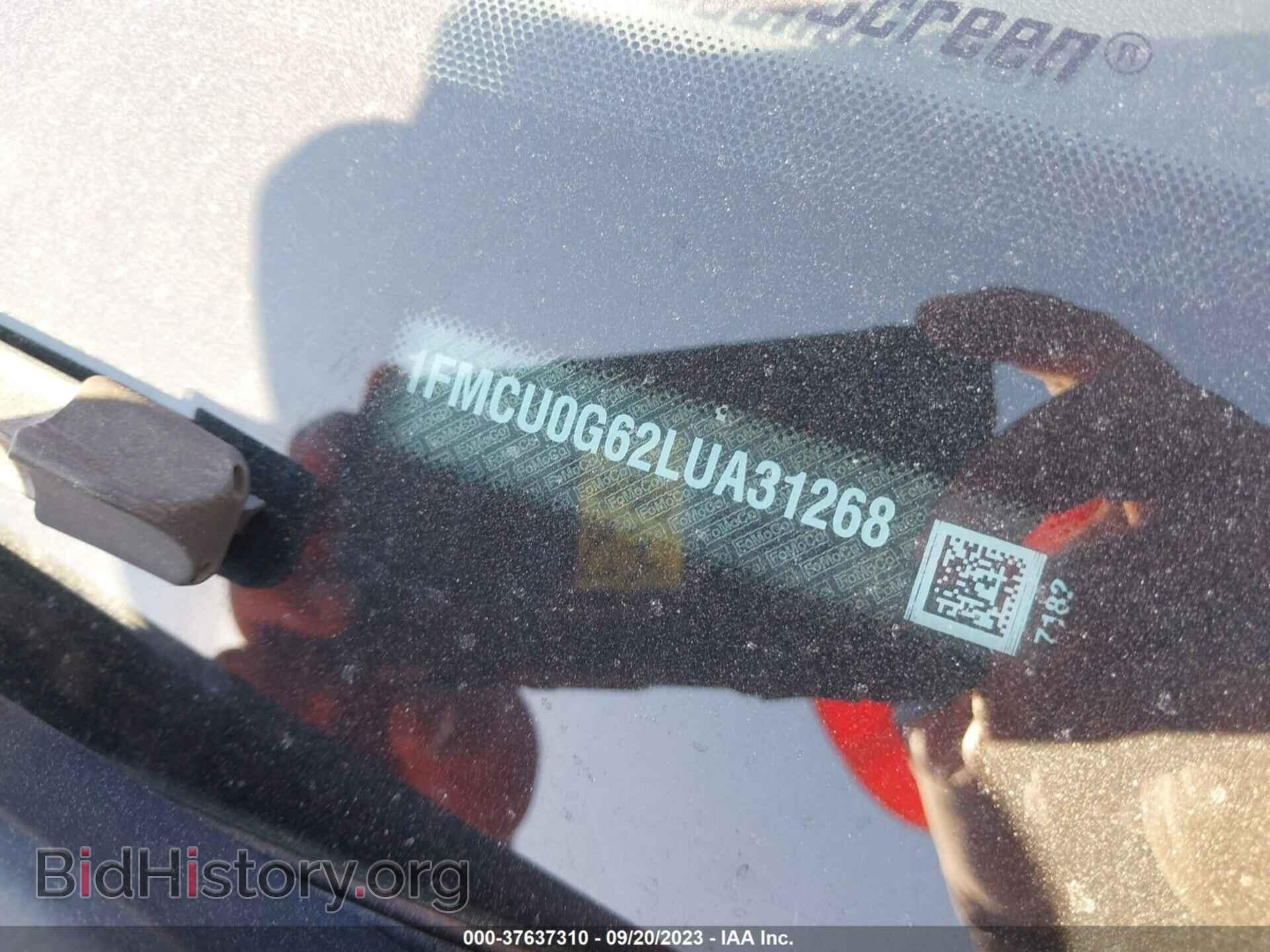 2020 FORD ESCAPE - VIN: 1FMCU0G62LUA31268 - Photo 9