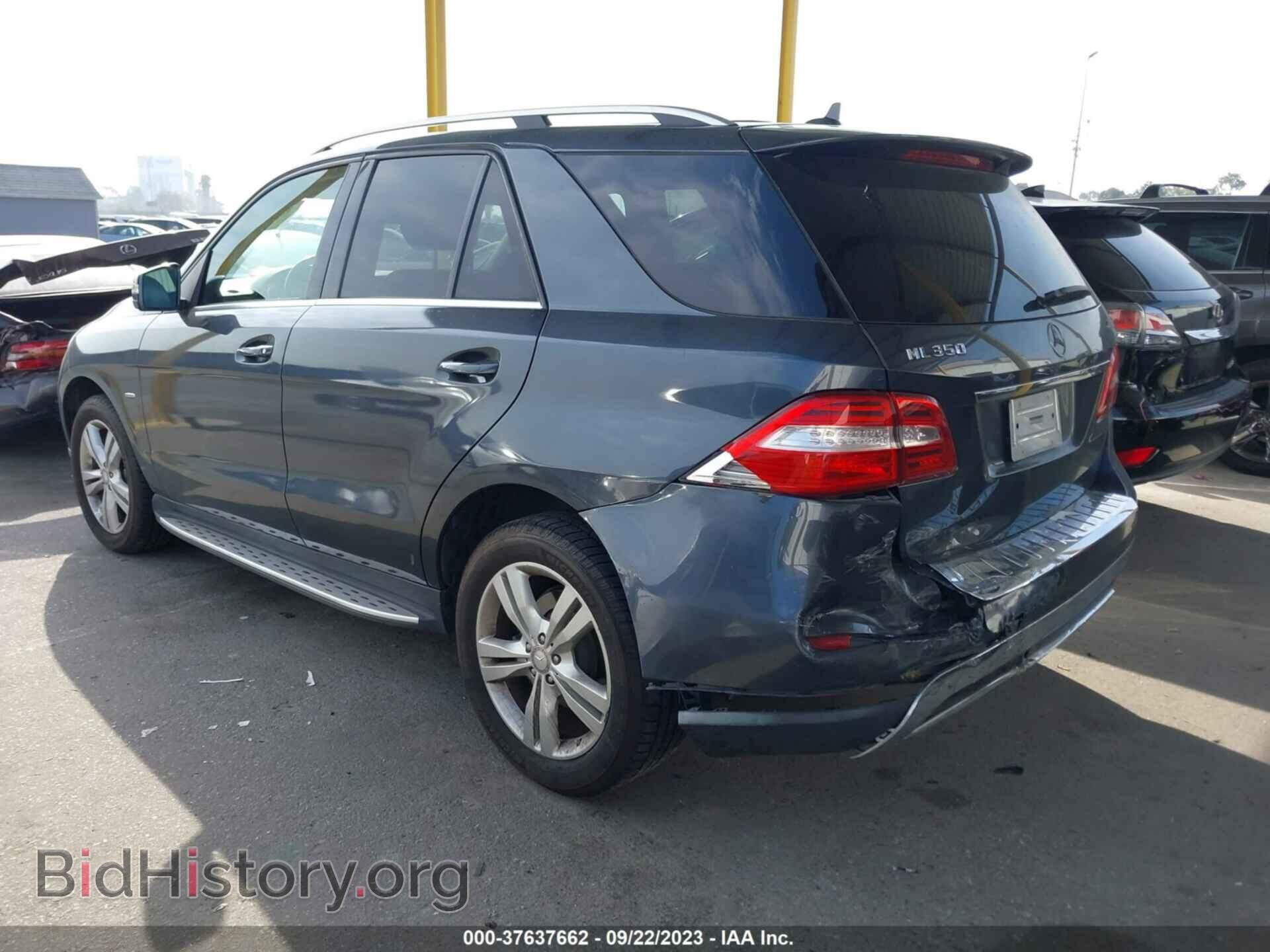 2012 MERCEDES-BENZ M-CLASS - VIN: 4JGDA5HB7CA006969 - Фото 3