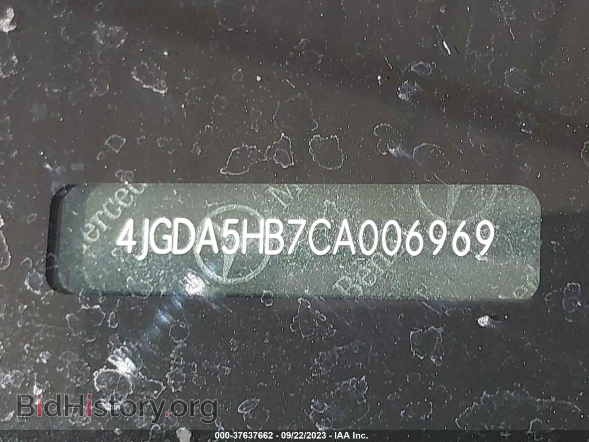 2012 MERCEDES-BENZ M-CLASS - VIN: 4JGDA5HB7CA006969 - Фото 9