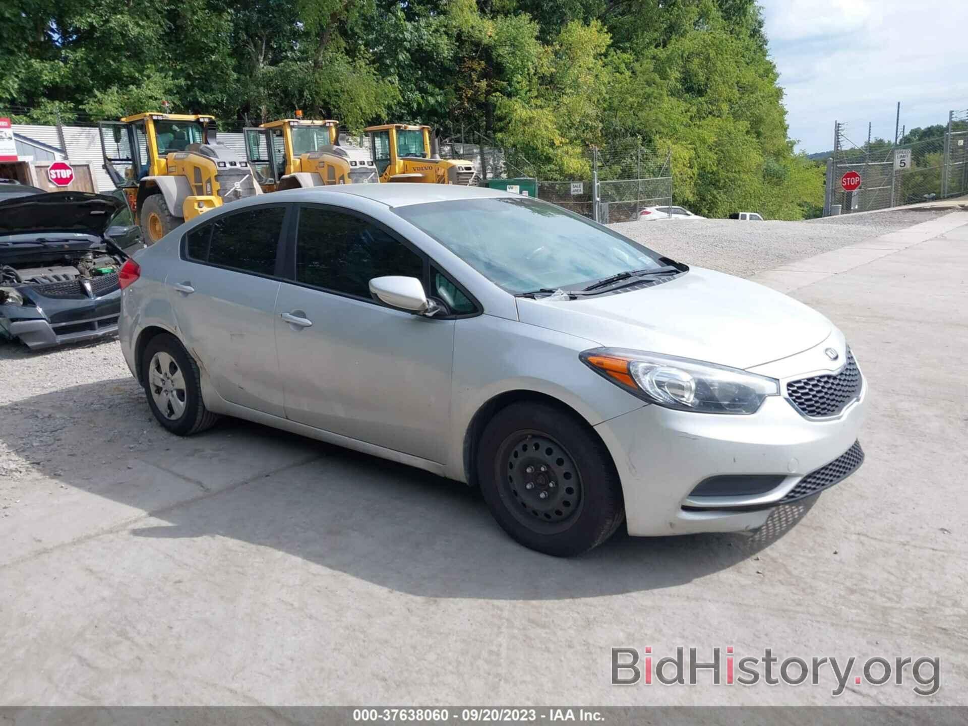 Photo KNAFK4A67F5410964 - KIA FORTE 2015