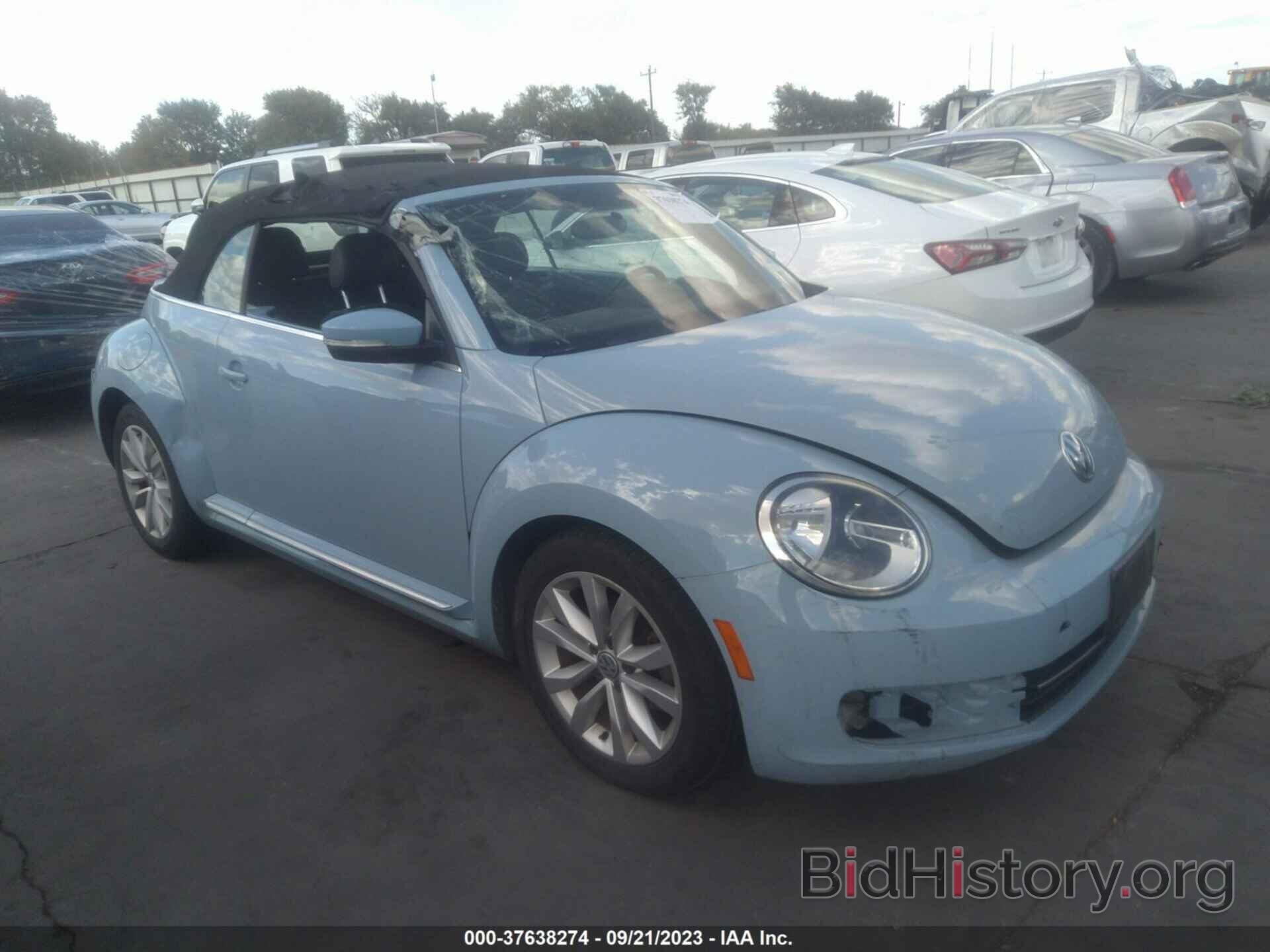 Photo 3VW5L7AT8DM815917 - VOLKSWAGEN BEETLE CONVERTIBLE 2013